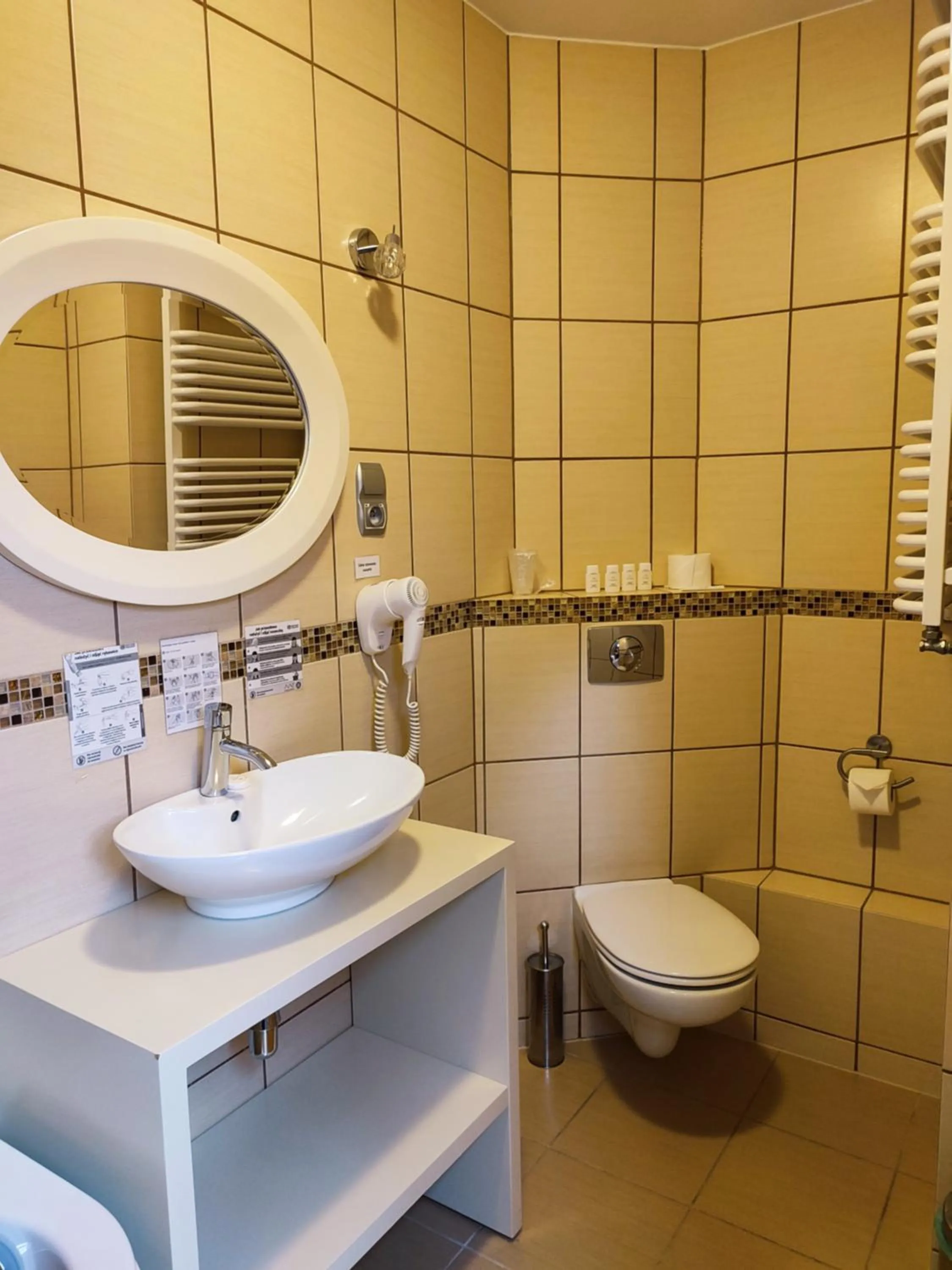 Bathroom in Hotel Jedlinka