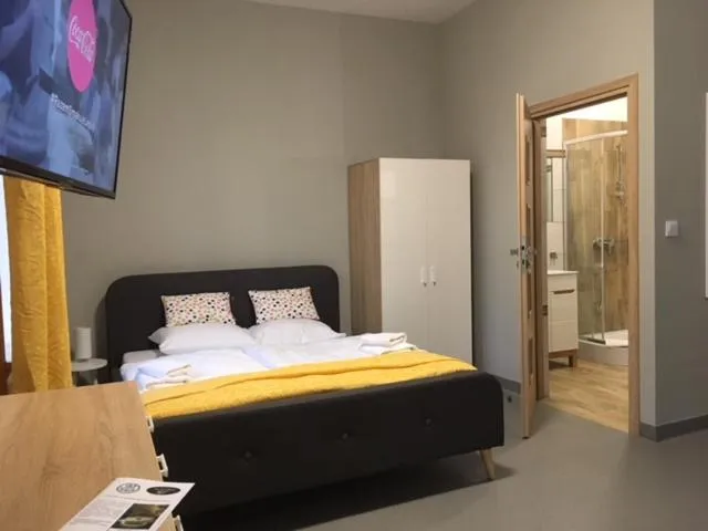 Bed in Hotel Jedlinka