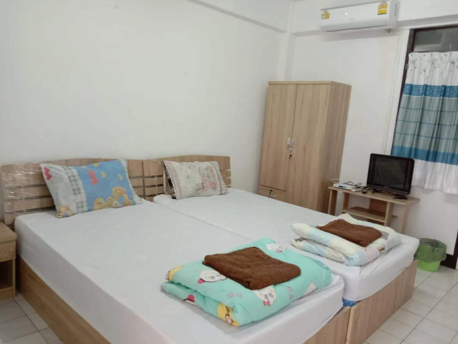 Bed in Natcha Place TU Rangsit