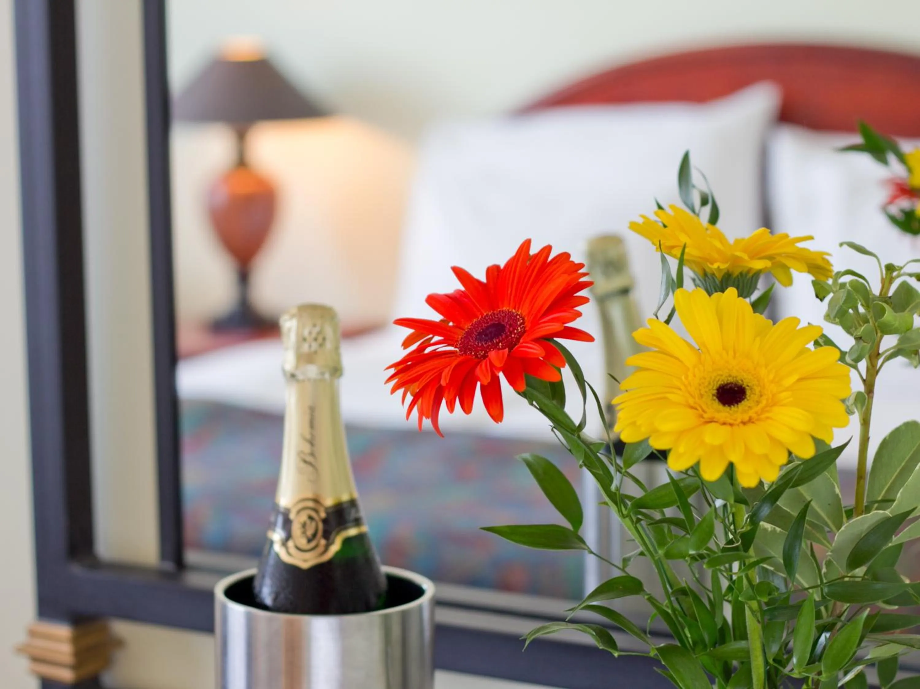 Decorative detail, Bed in Rezidence Emmy