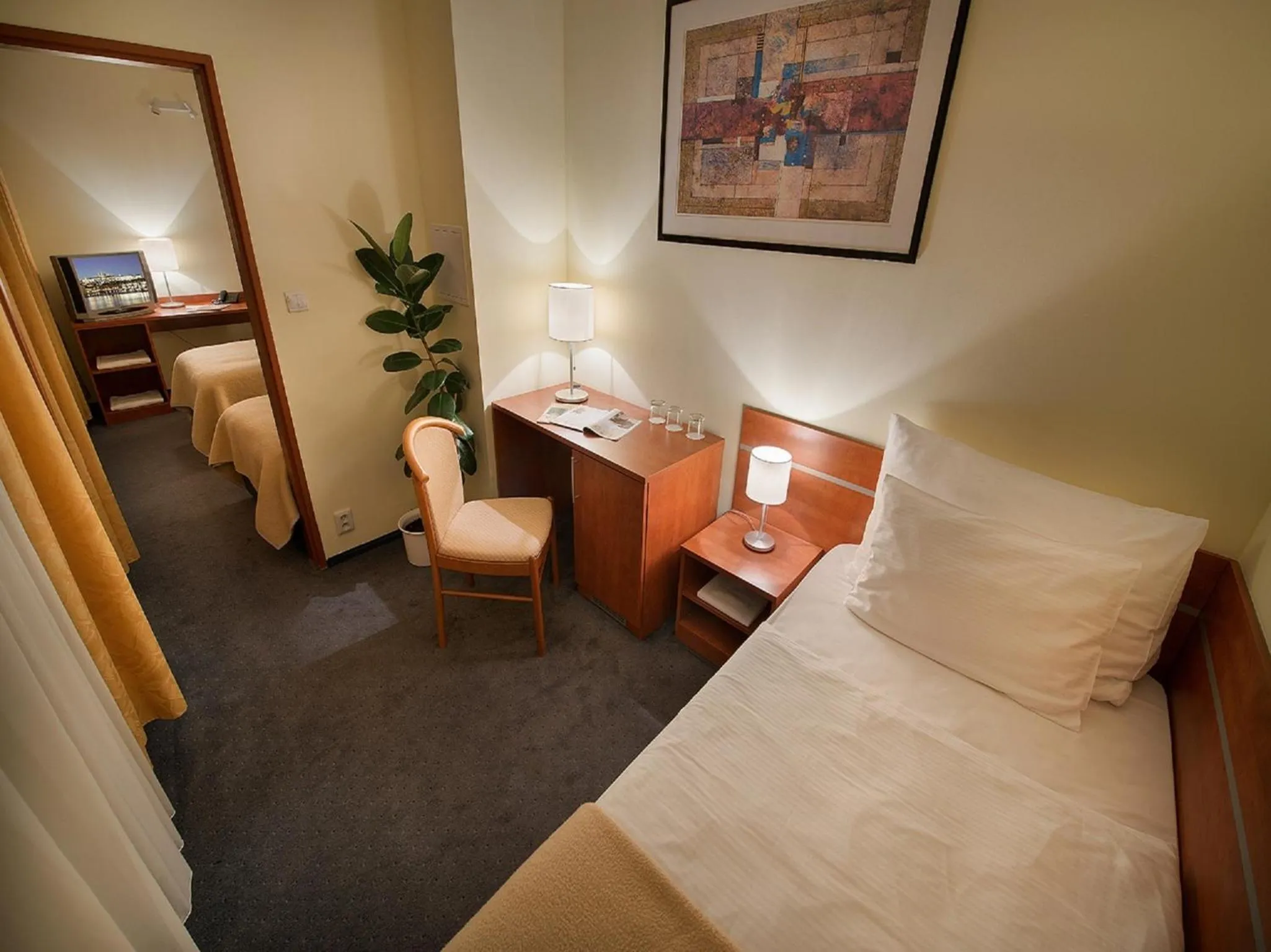 Seating area, Bed in Rezidence Emmy