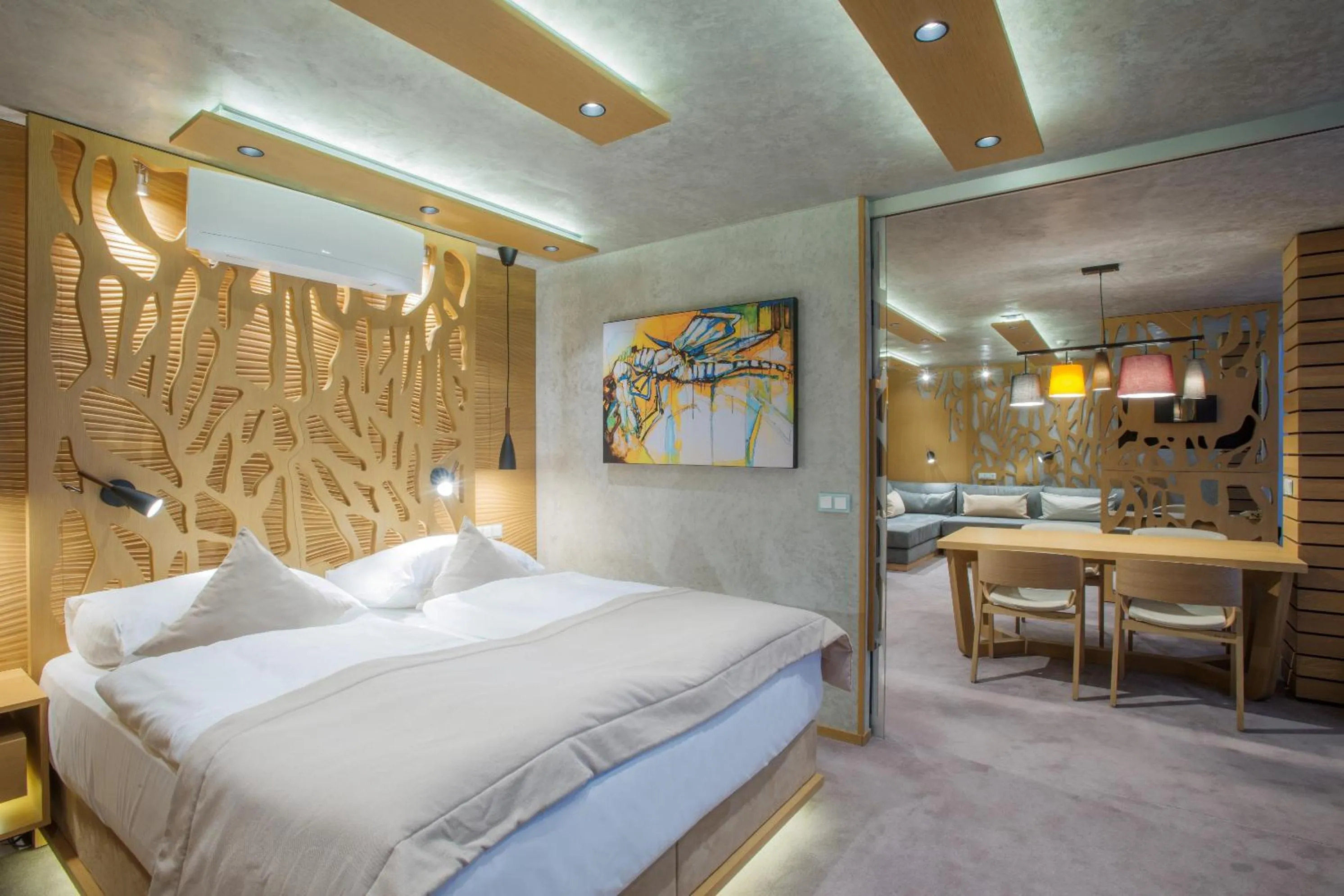 Bedroom, Bed in Wellness Hotel Step - Czech Leading Hotels