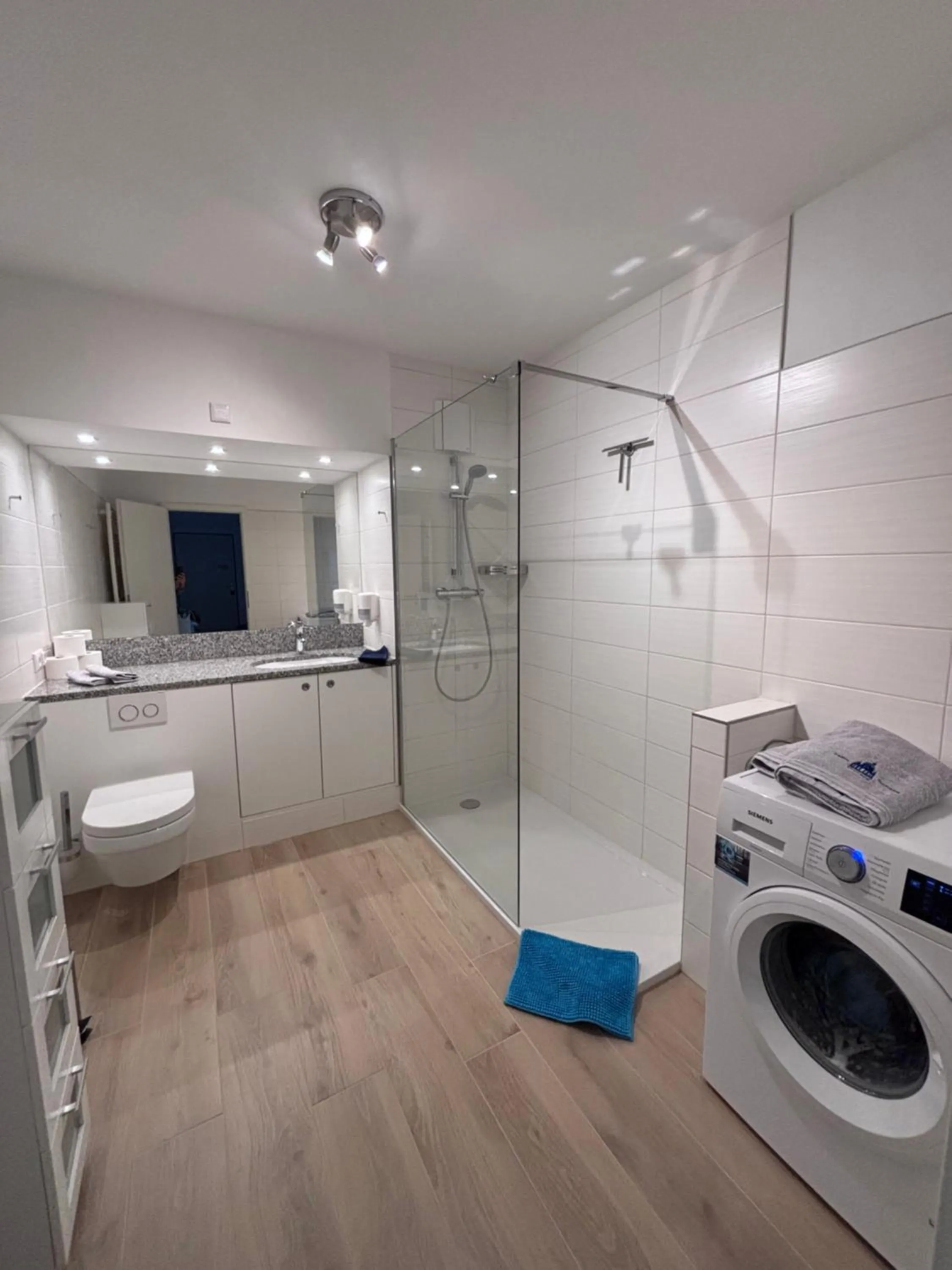 Bathroom in Apartment Sun Balcony Dresden Friedrichstadt