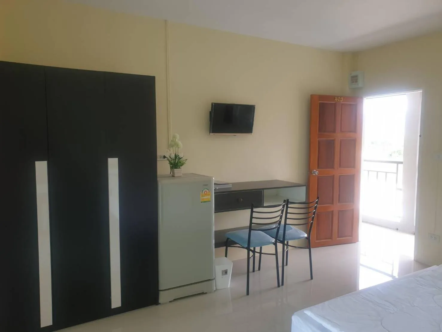 TV and multimedia, Bed in Ek Residence Banchang City