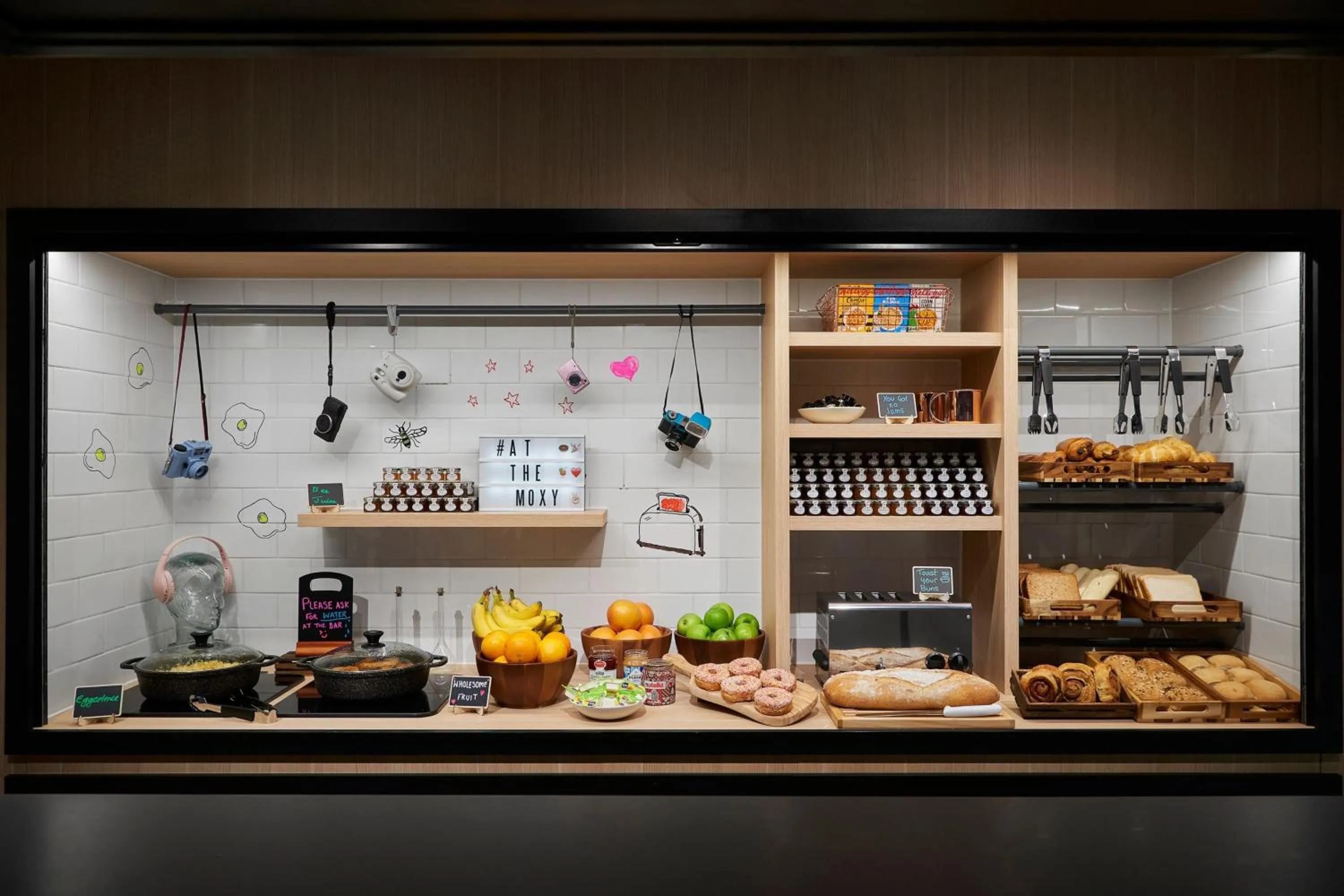 Breakfast in Moxy Manchester City