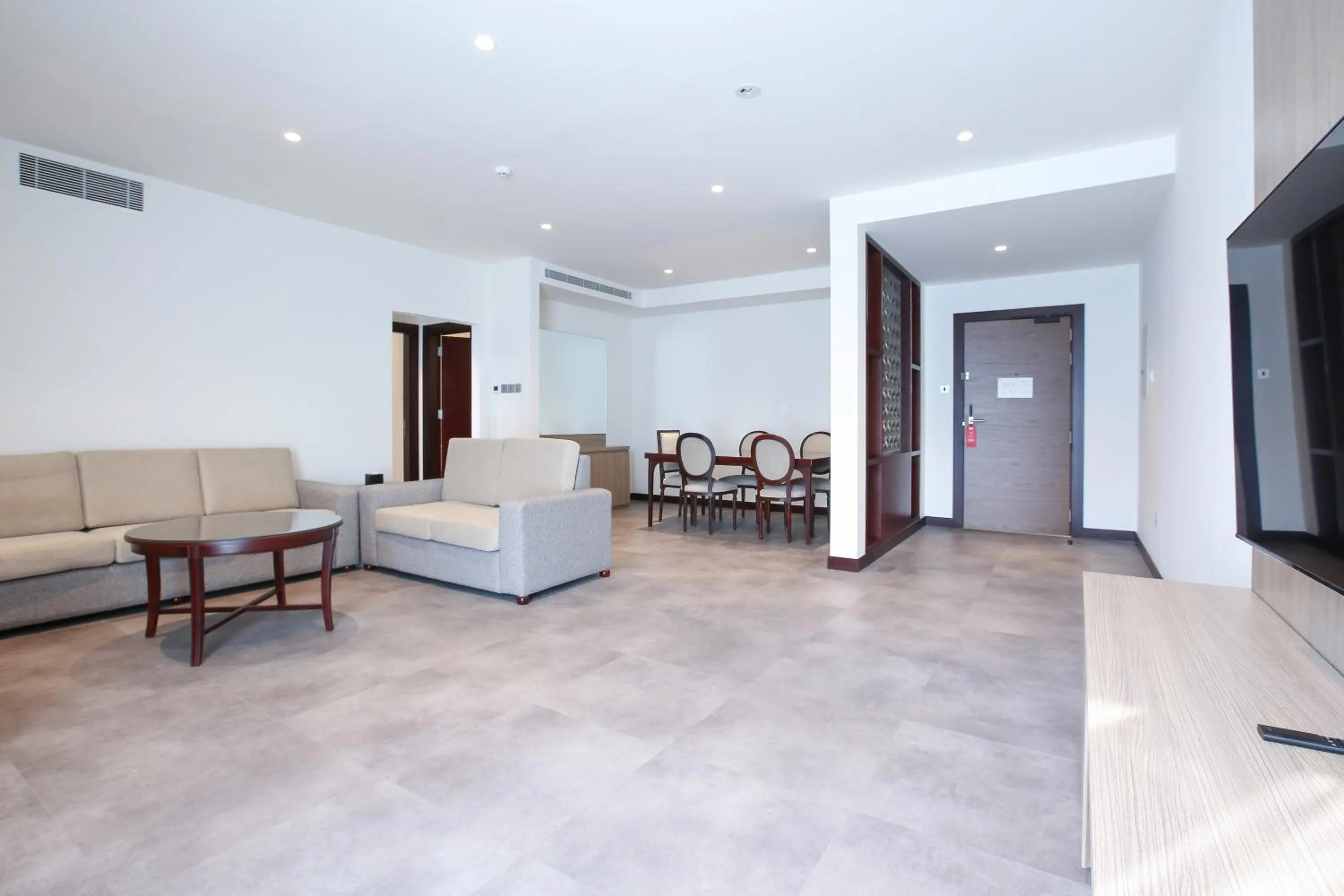 Living room in SITARA HOTEL APARTMENT