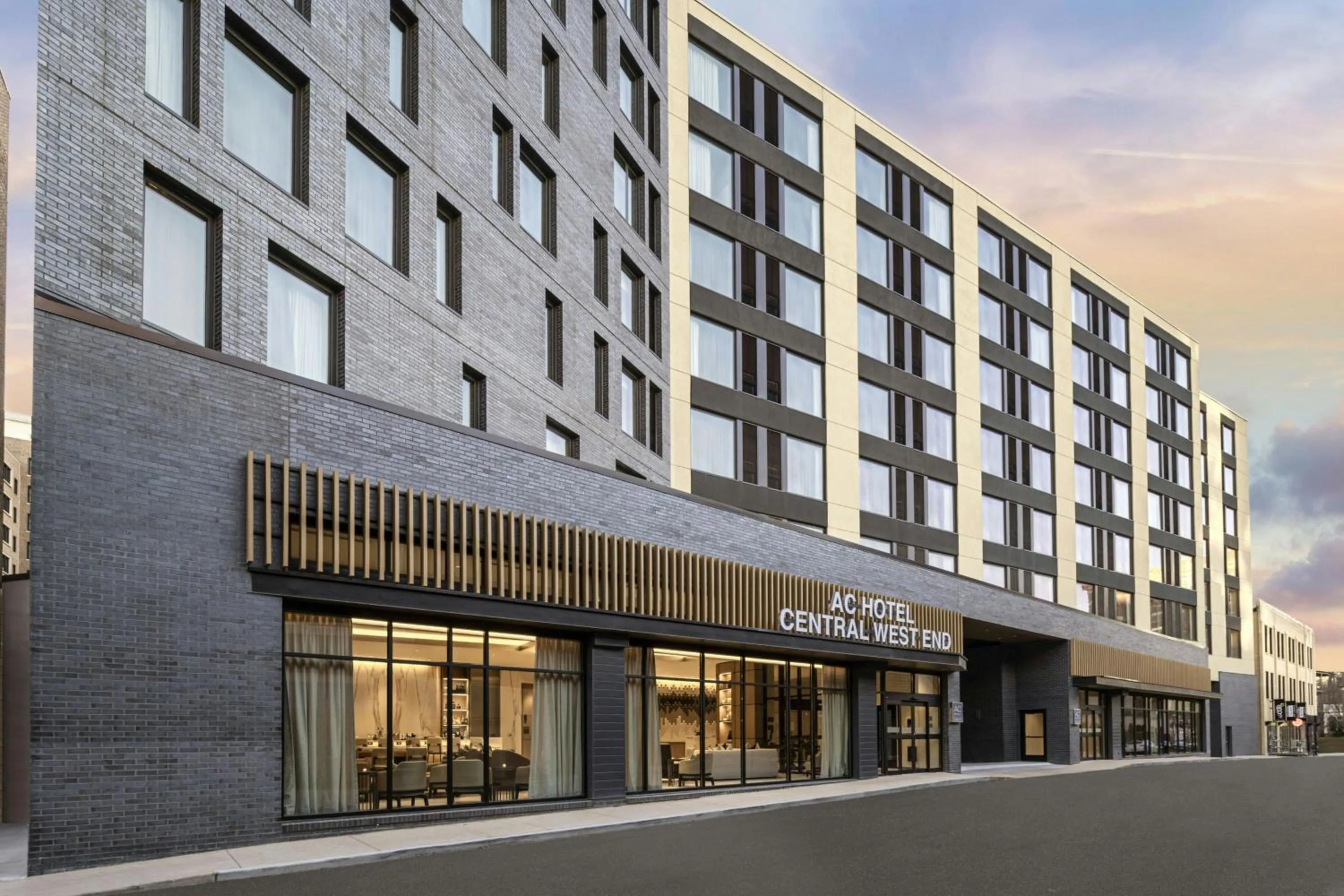 Property building in AC Hotel by Marriott St Louis Central West End