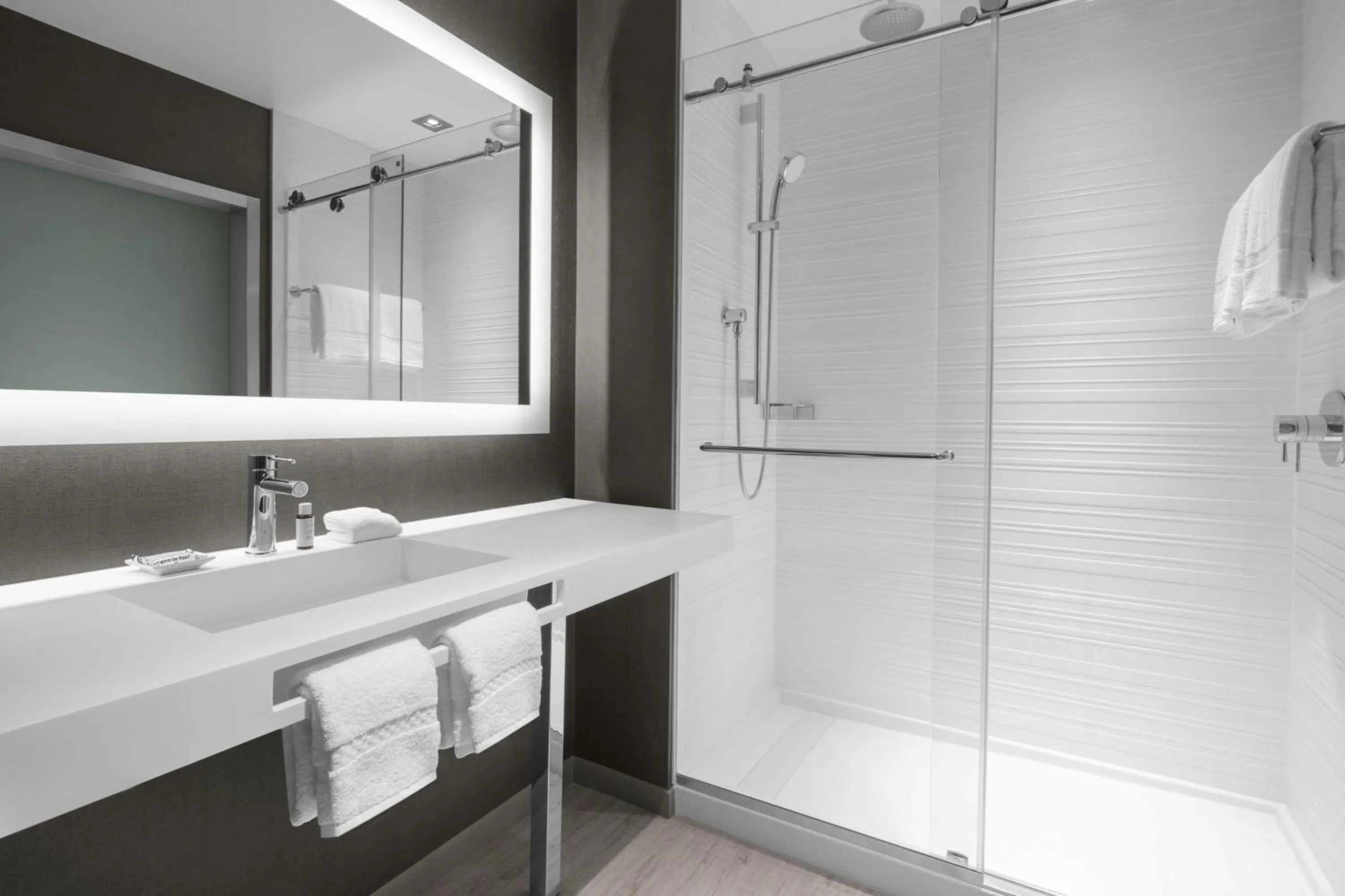 Bathroom in AC Hotel by Marriott St Louis Central West End