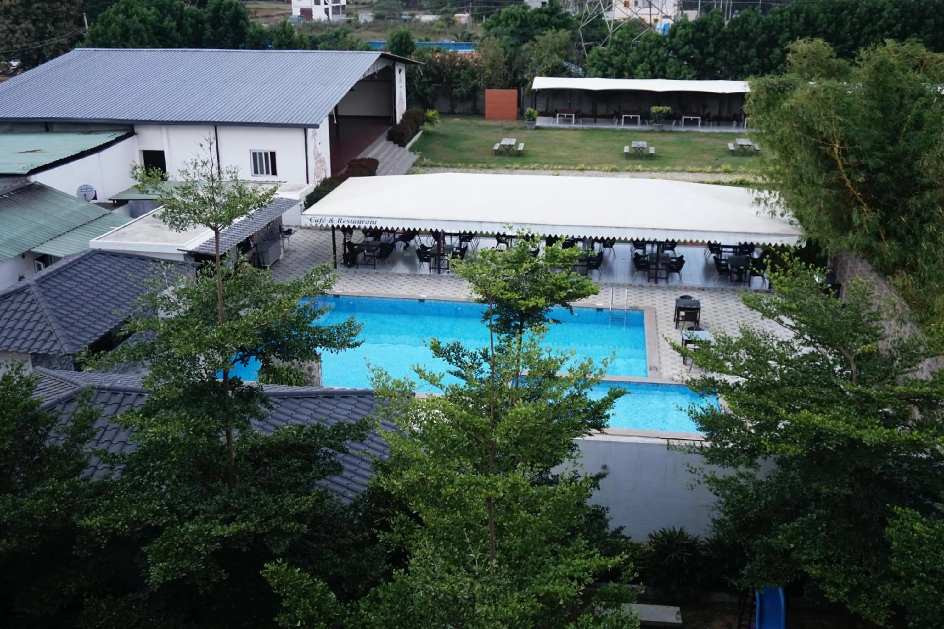 Pool view in Vistar Resort & Hotels