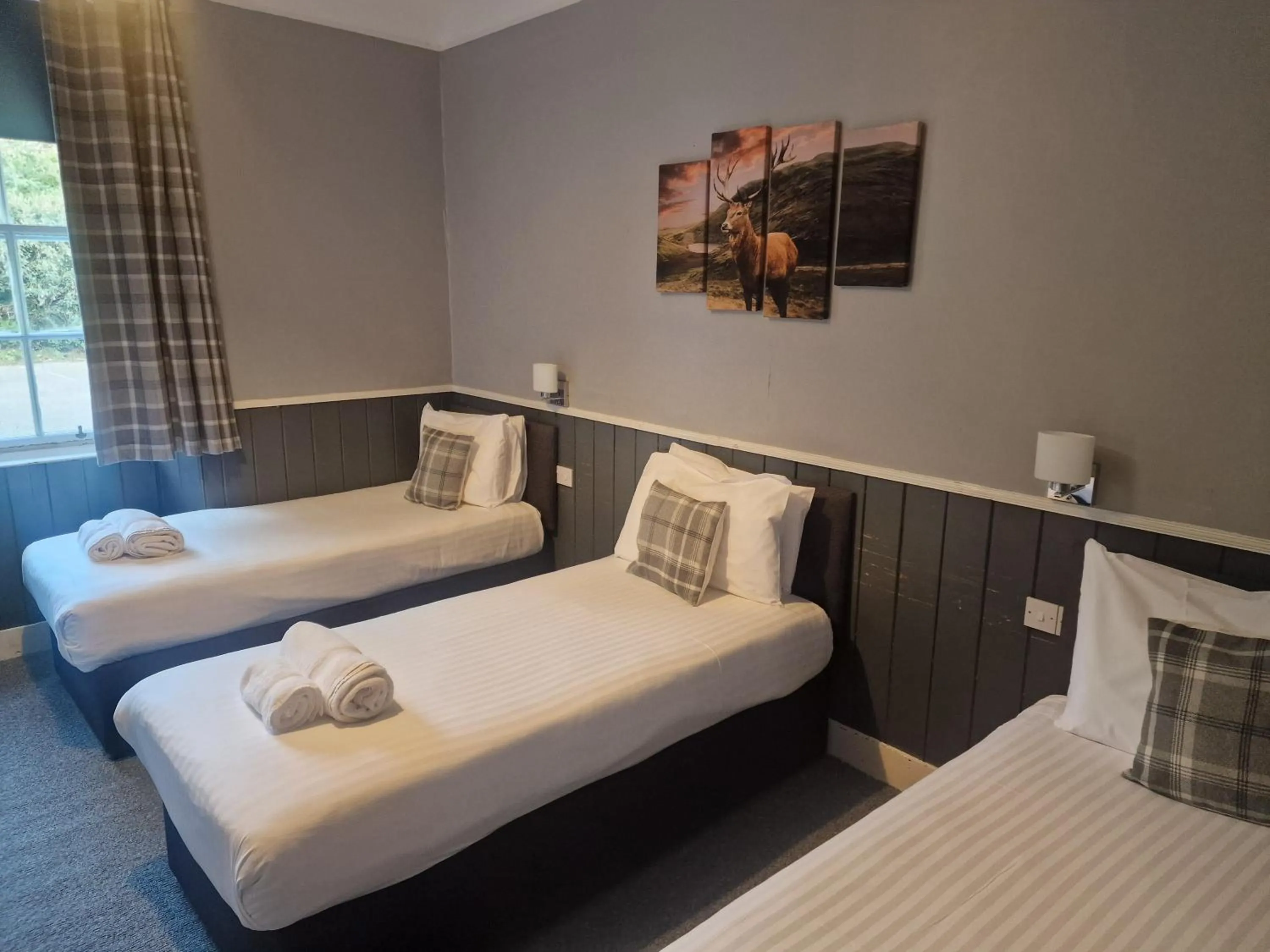 Bed in Isle of Skye Guest House