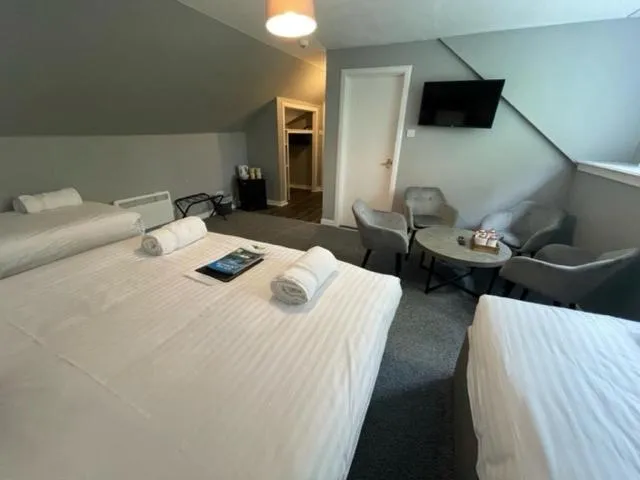 Bed in Isle of Skye Guest House