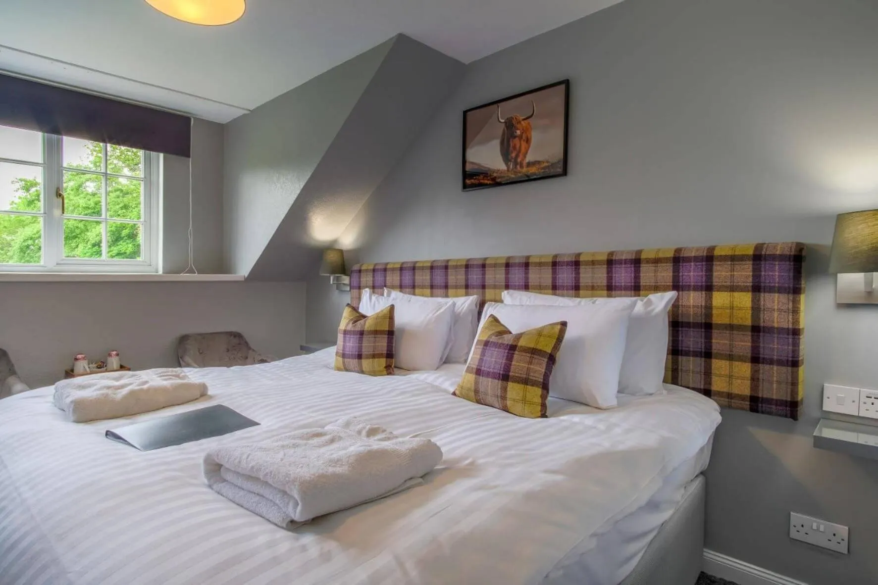 Bed in Isle of Skye Guest House