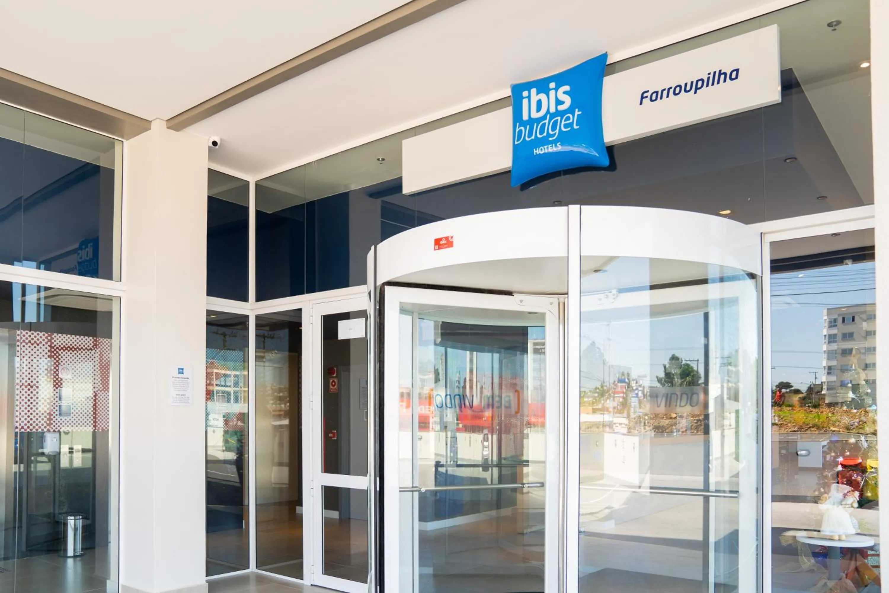 Lobby or reception in Ibis Budget Farroupilha
