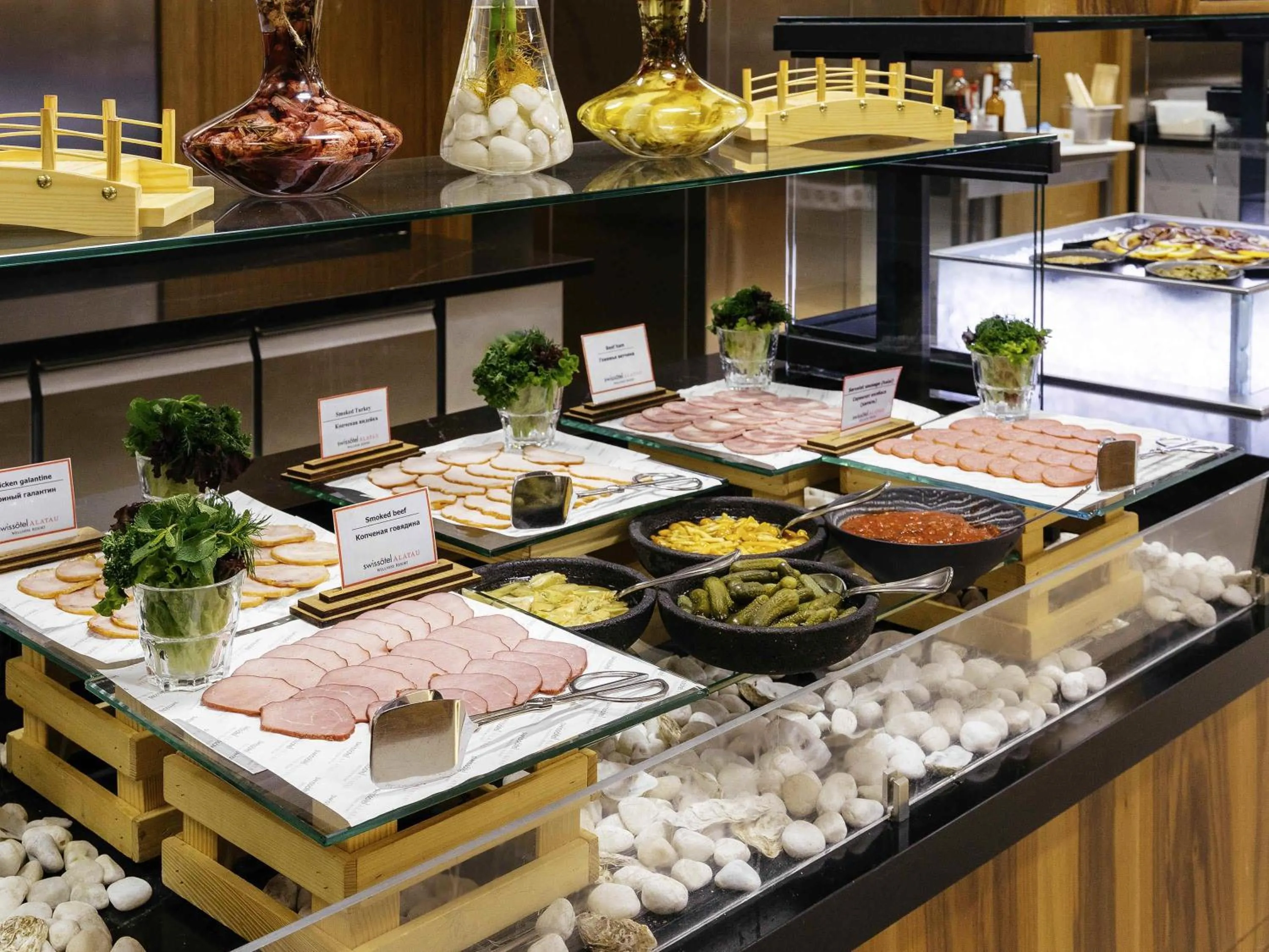 Breakfast in Swissôtel Wellness Resort Alatau Almaty