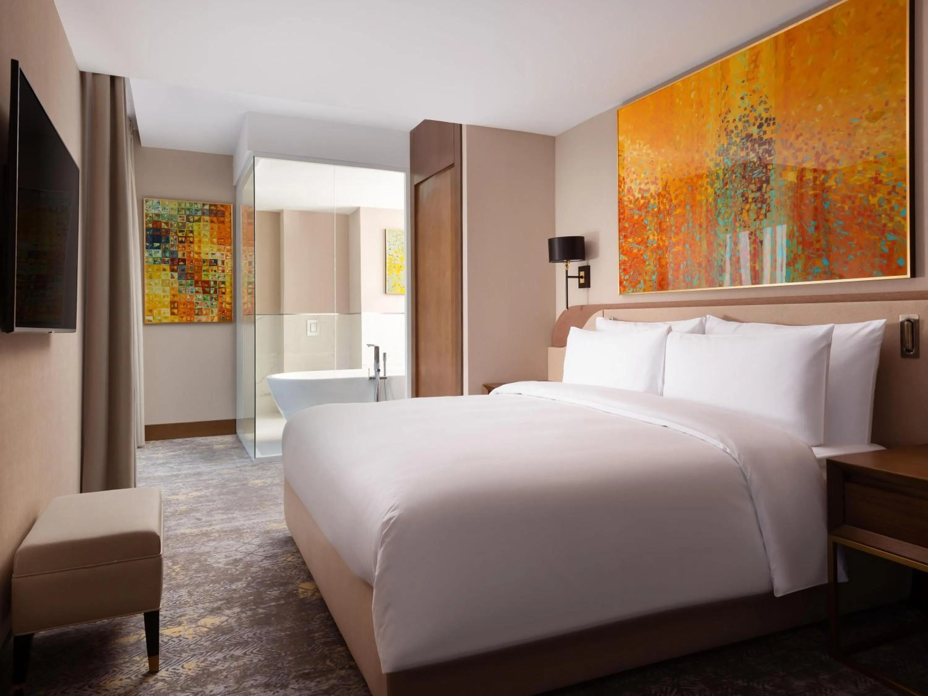 Bedroom, Bed in Swissôtel Wellness Resort Alatau Almaty