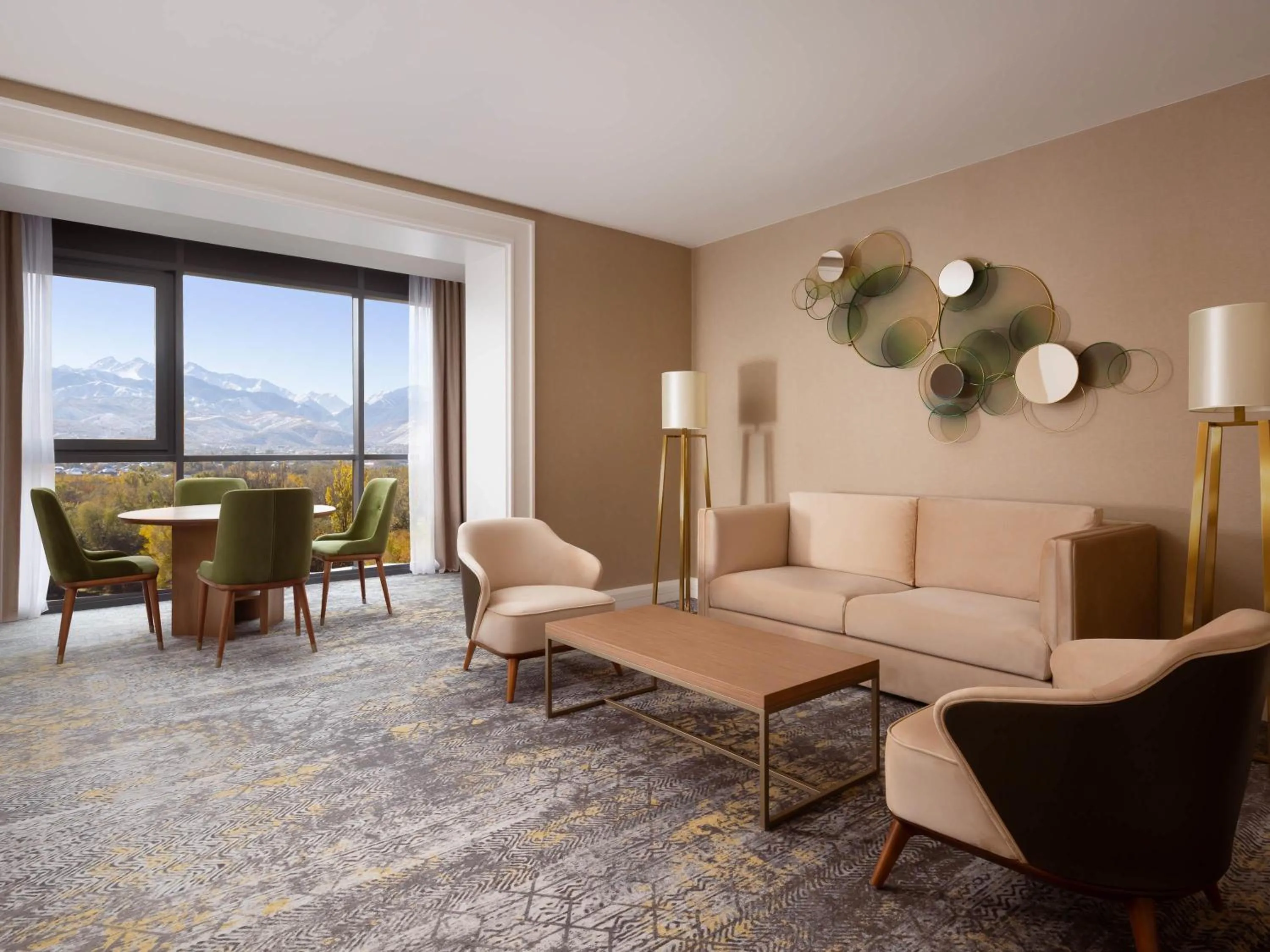 Bedroom in Swissôtel Wellness Resort Alatau Almaty