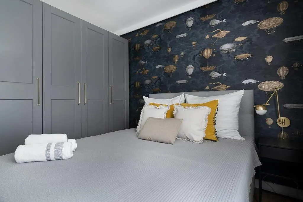 Bed in Easy Rent Apartments - Centrum 2 Krakowskie Przedmieście, 24h Check-in