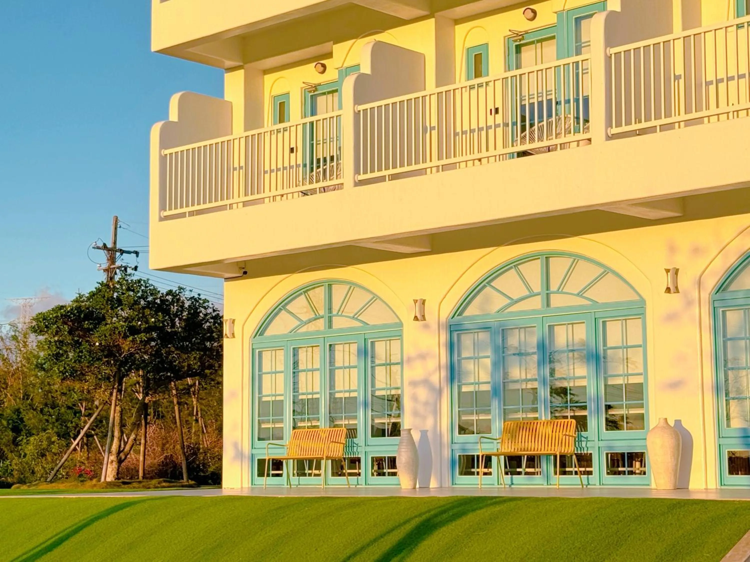 Property building in Little Greece