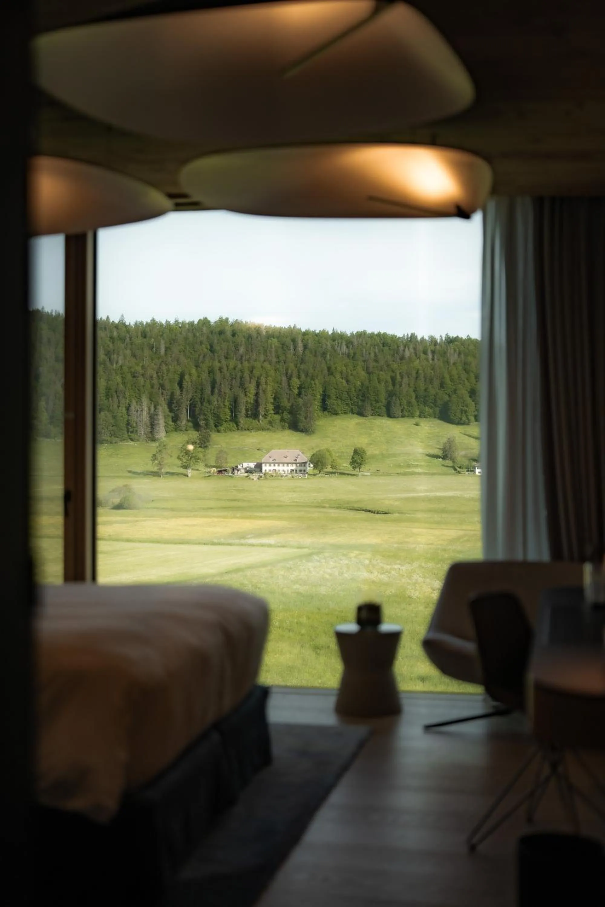 Bed in Hôtel des Horlogers