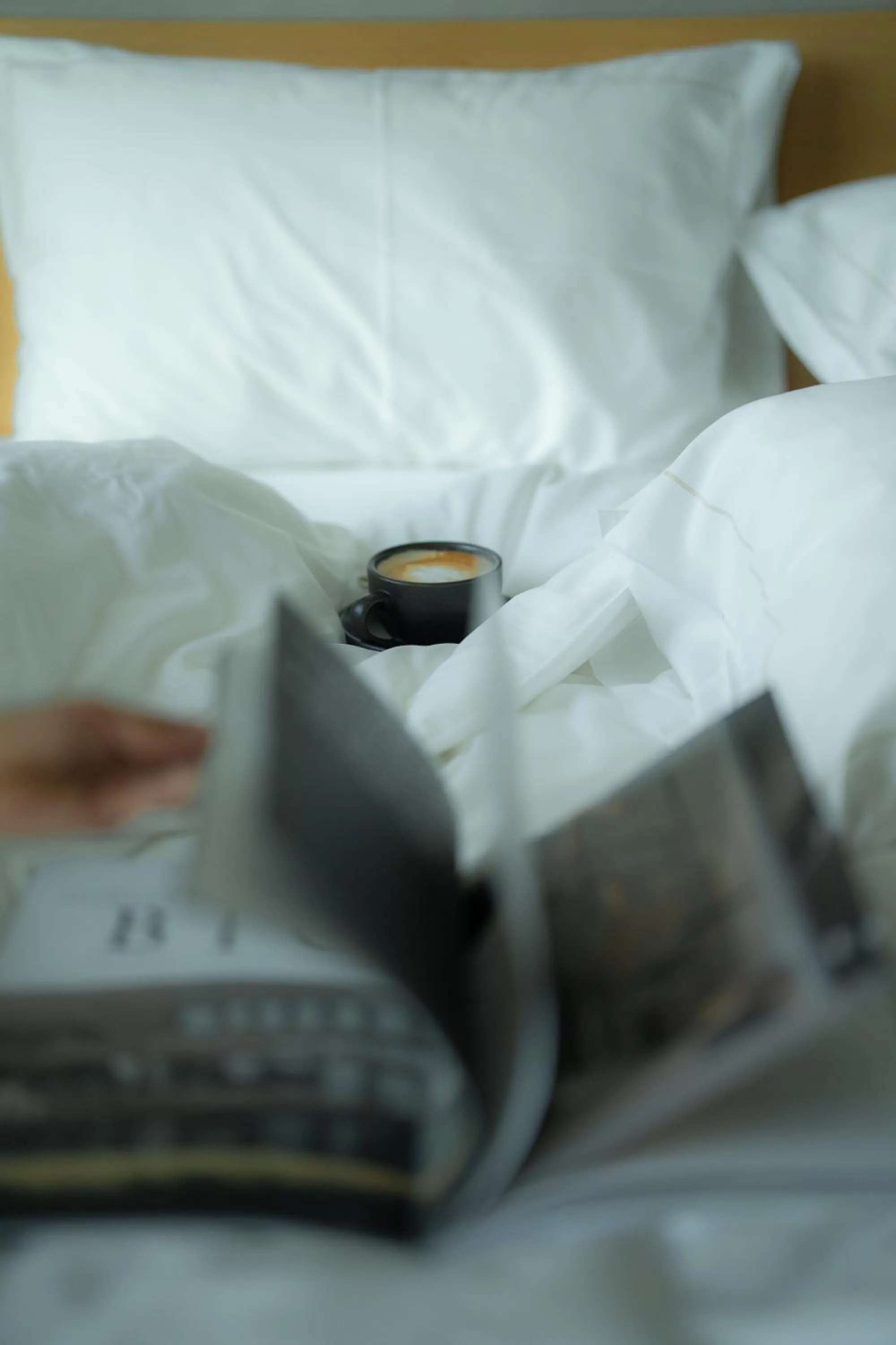 Bed in Hôtel des Horlogers