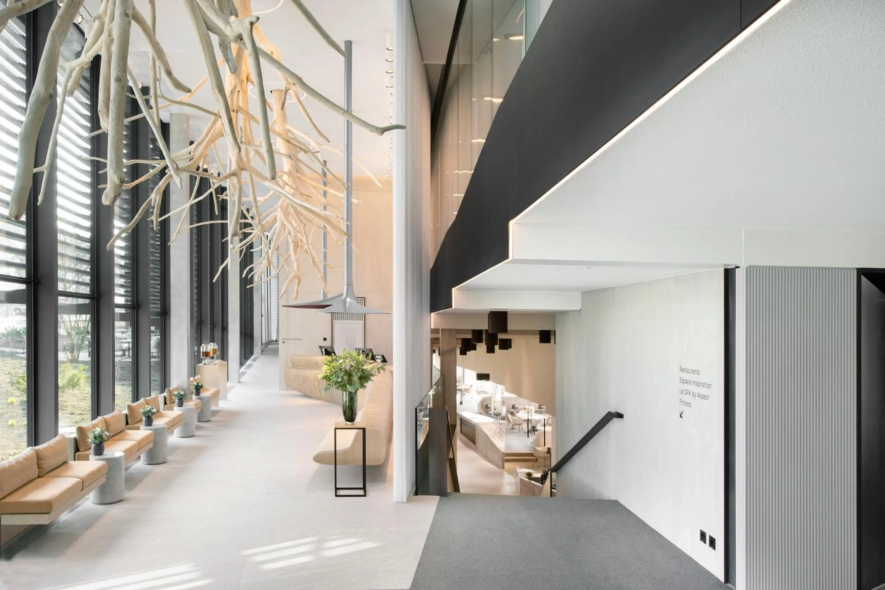 Lobby or reception in Hôtel des Horlogers