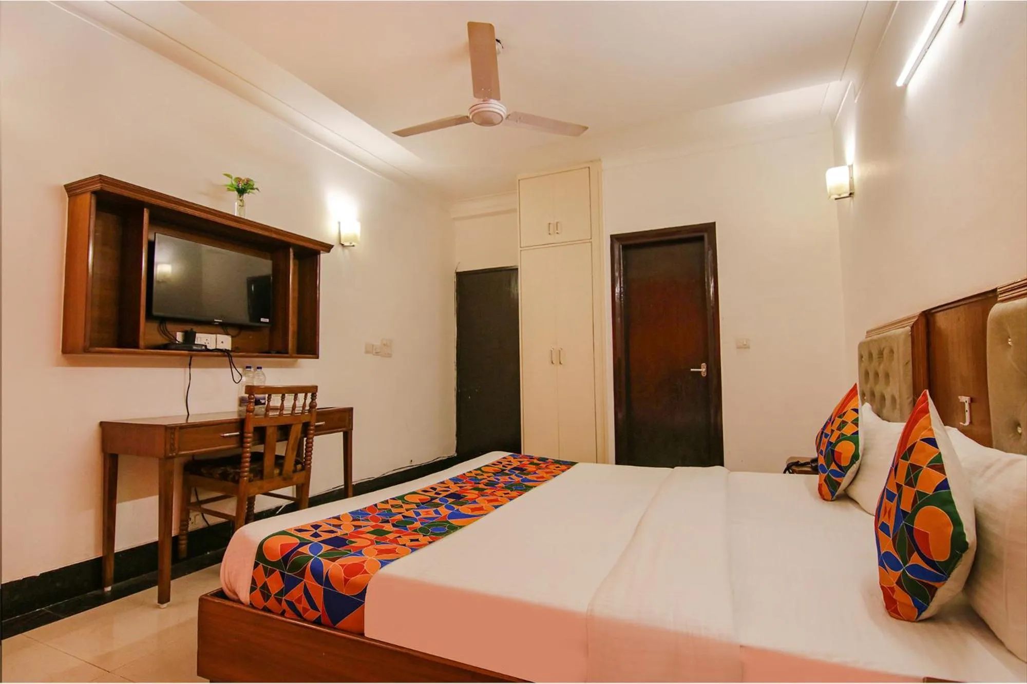 Bedroom, Bed in FabHotel JDM Residency