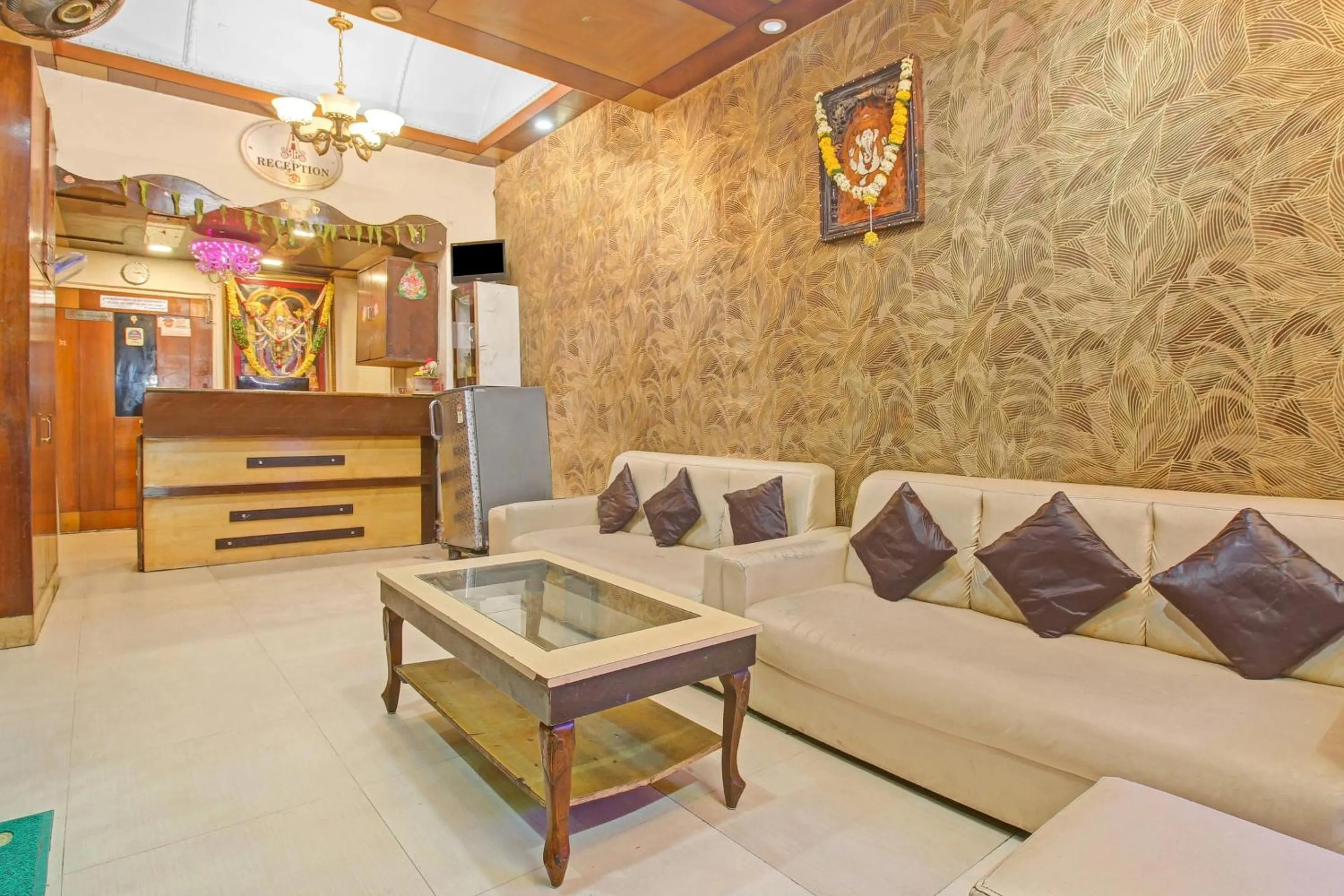 Lobby or reception in Hotel O Rahul International Hyderabad