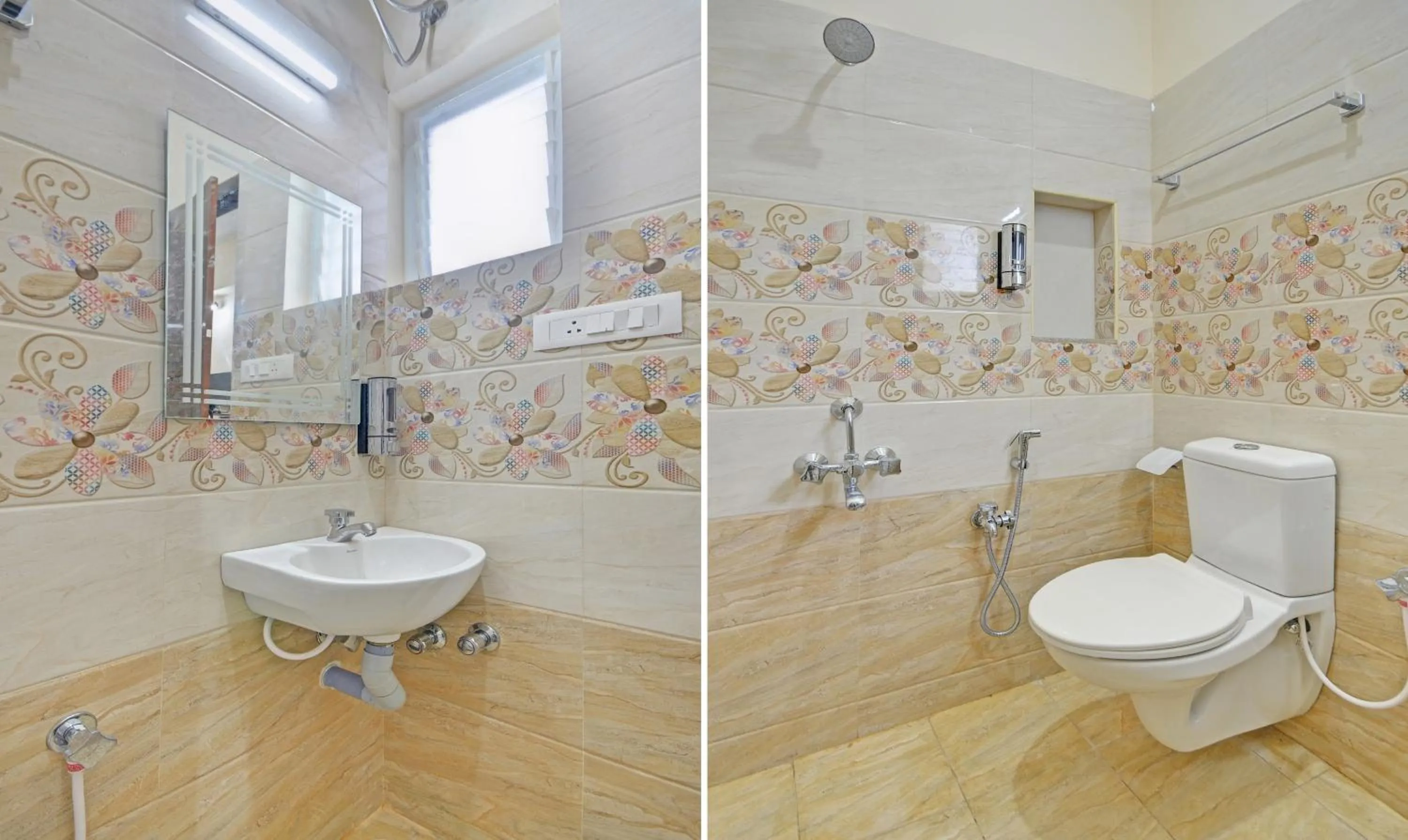 Toilet in Treebo Everest Residency Tidel Park, 15 Mins From Coimbatore International Airport