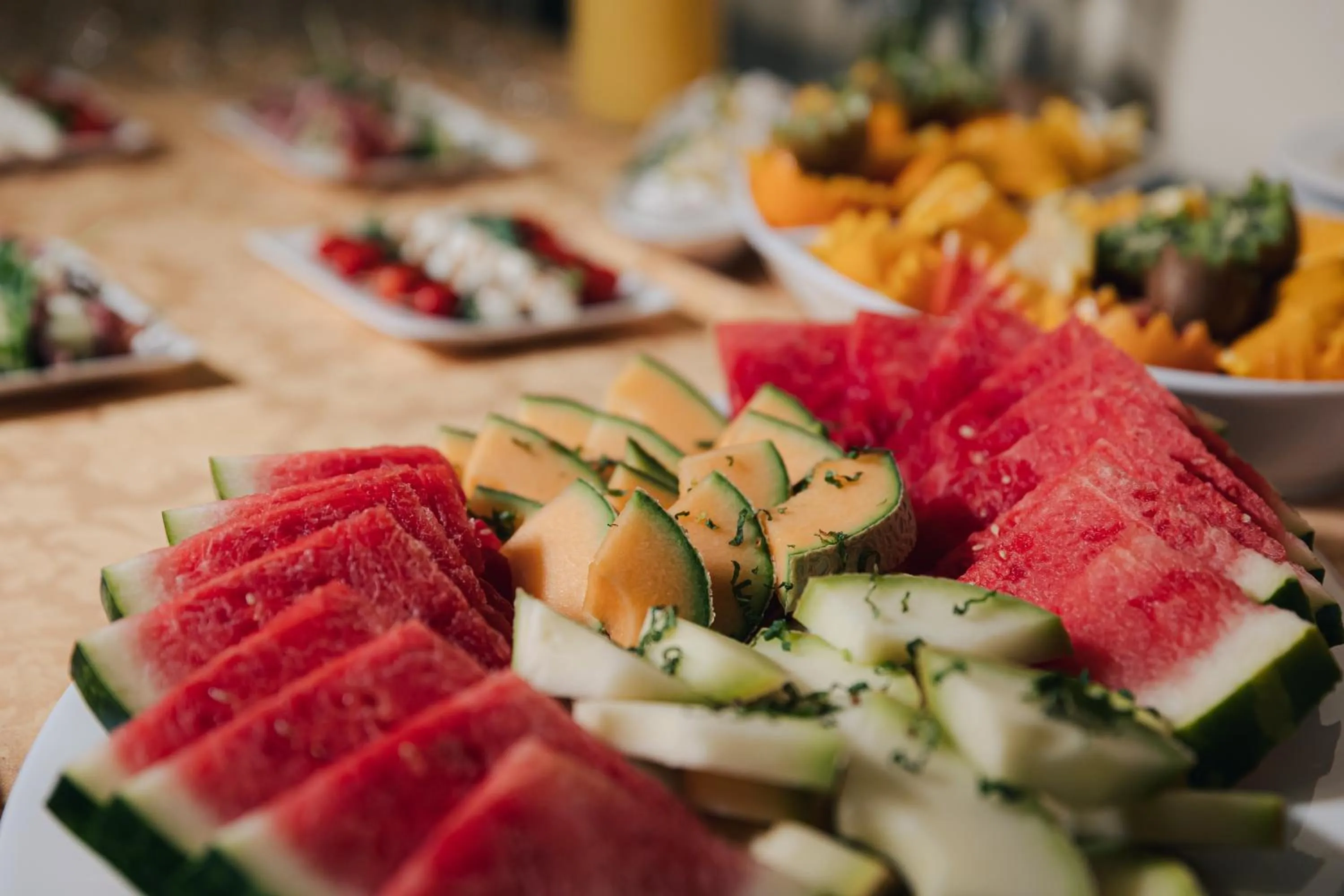 Buffet breakfast in Humboldt Park Hotel & Spa