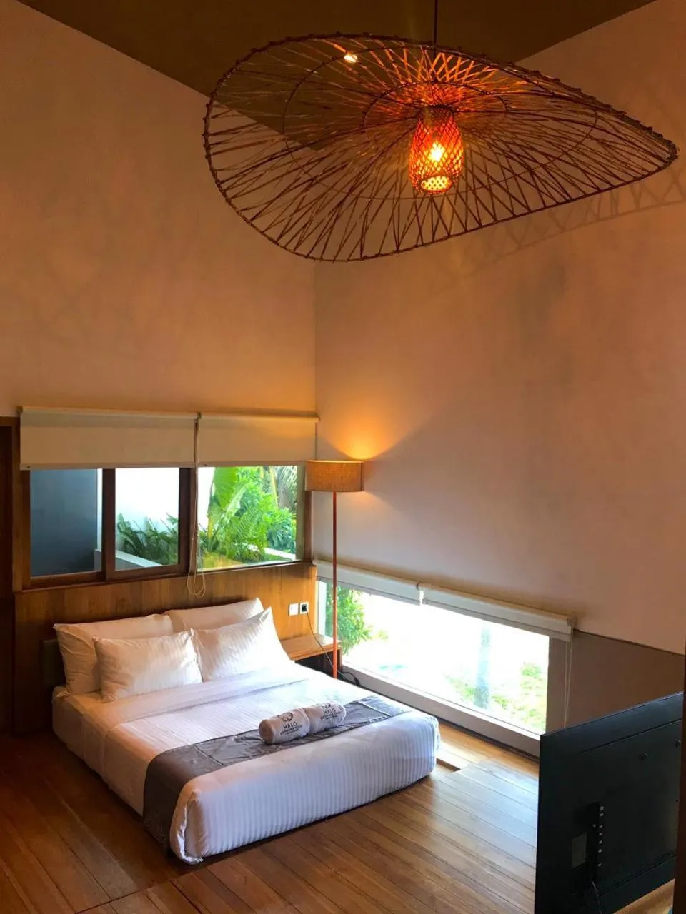 Bedroom, Bed in HALO Sustainable Resort Karimunjawa