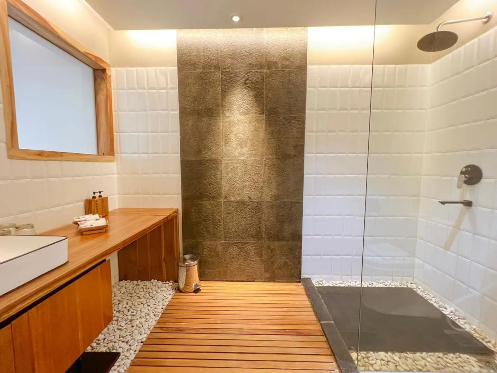 Shower in HALO Sustainable Resort Karimunjawa