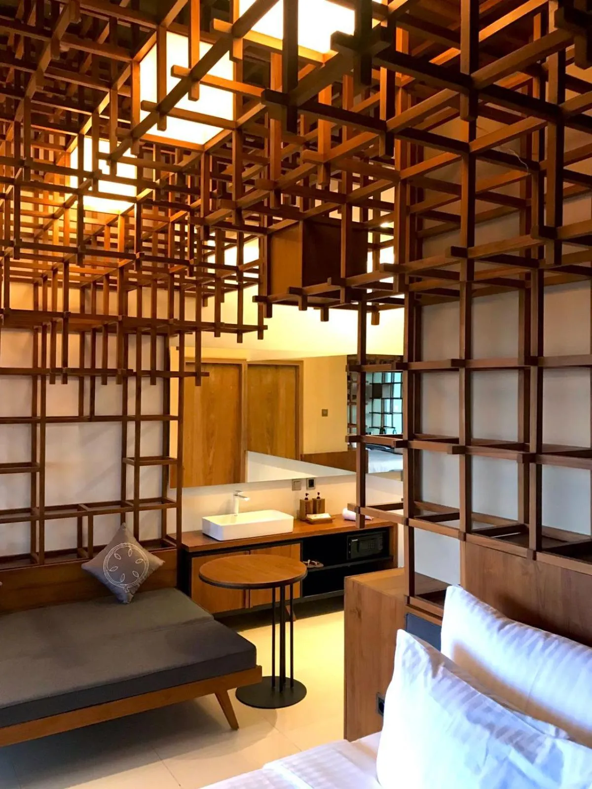 Living room in HALO Sustainable Resort Karimunjawa