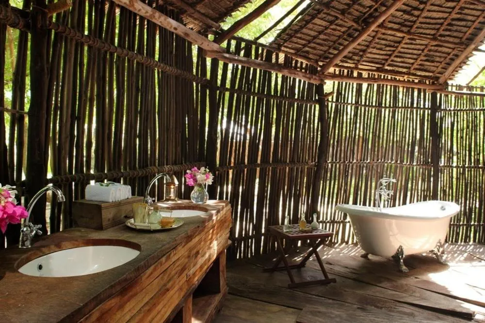 Bathroom in The Red Pepper House