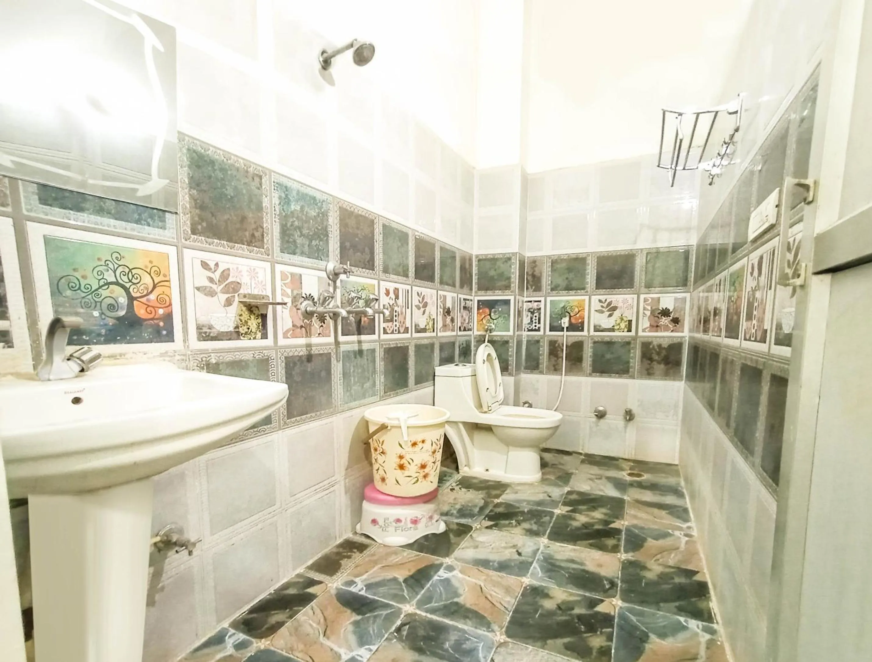 Bathroom in Rebirth Hotel