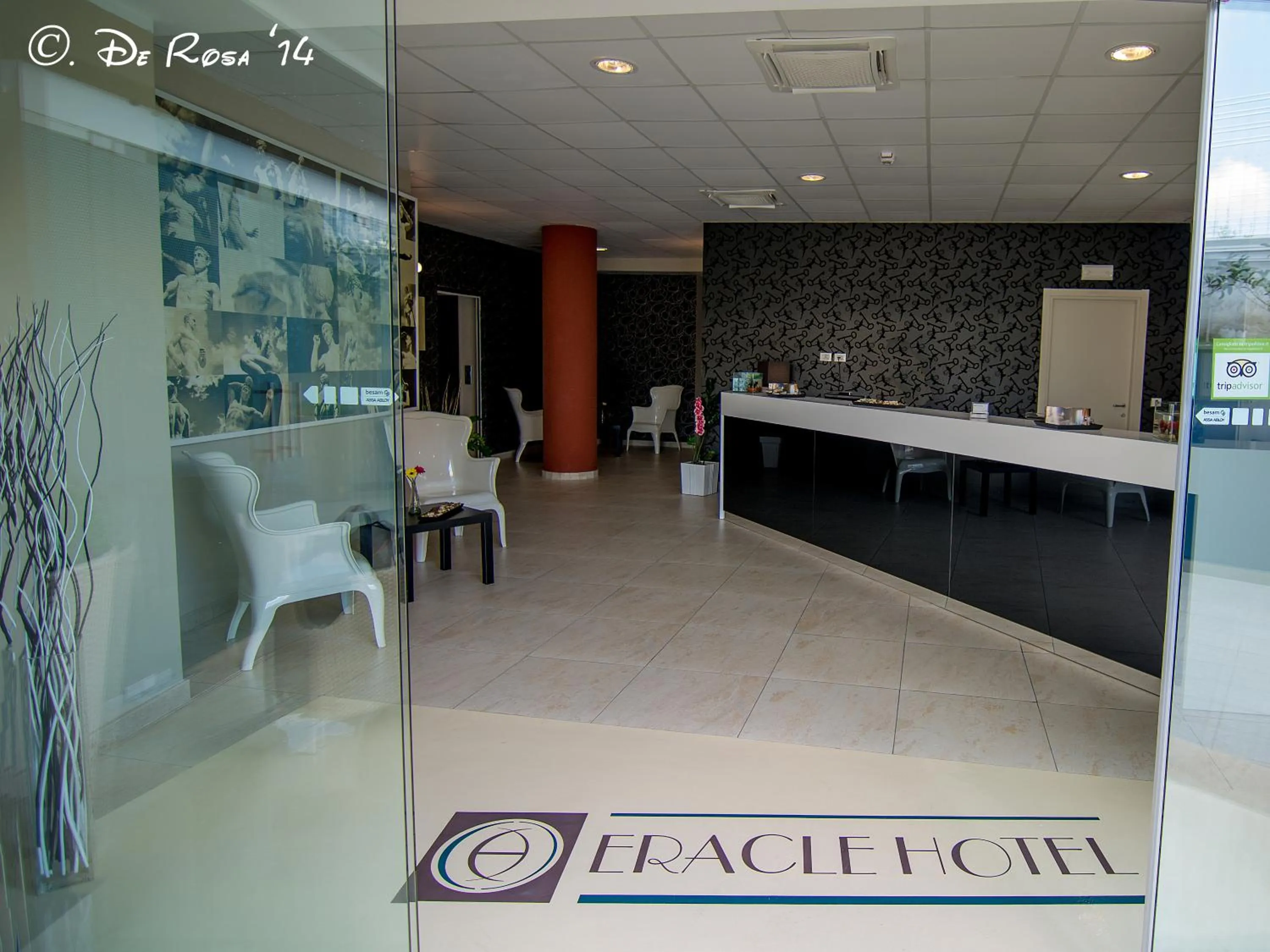 Lobby or reception in Eracle Hotel