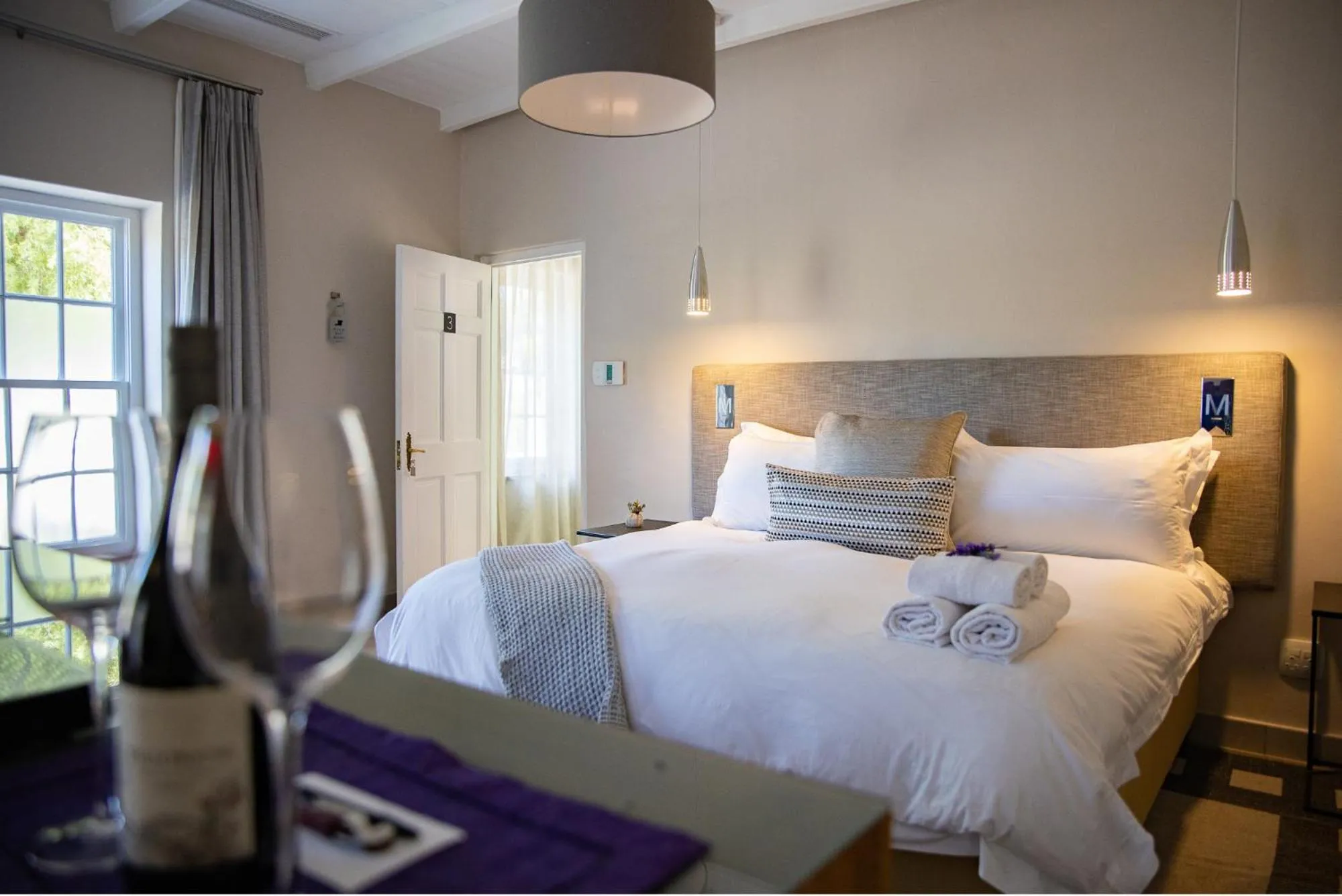 Bed in Macaron Boutique Guest House