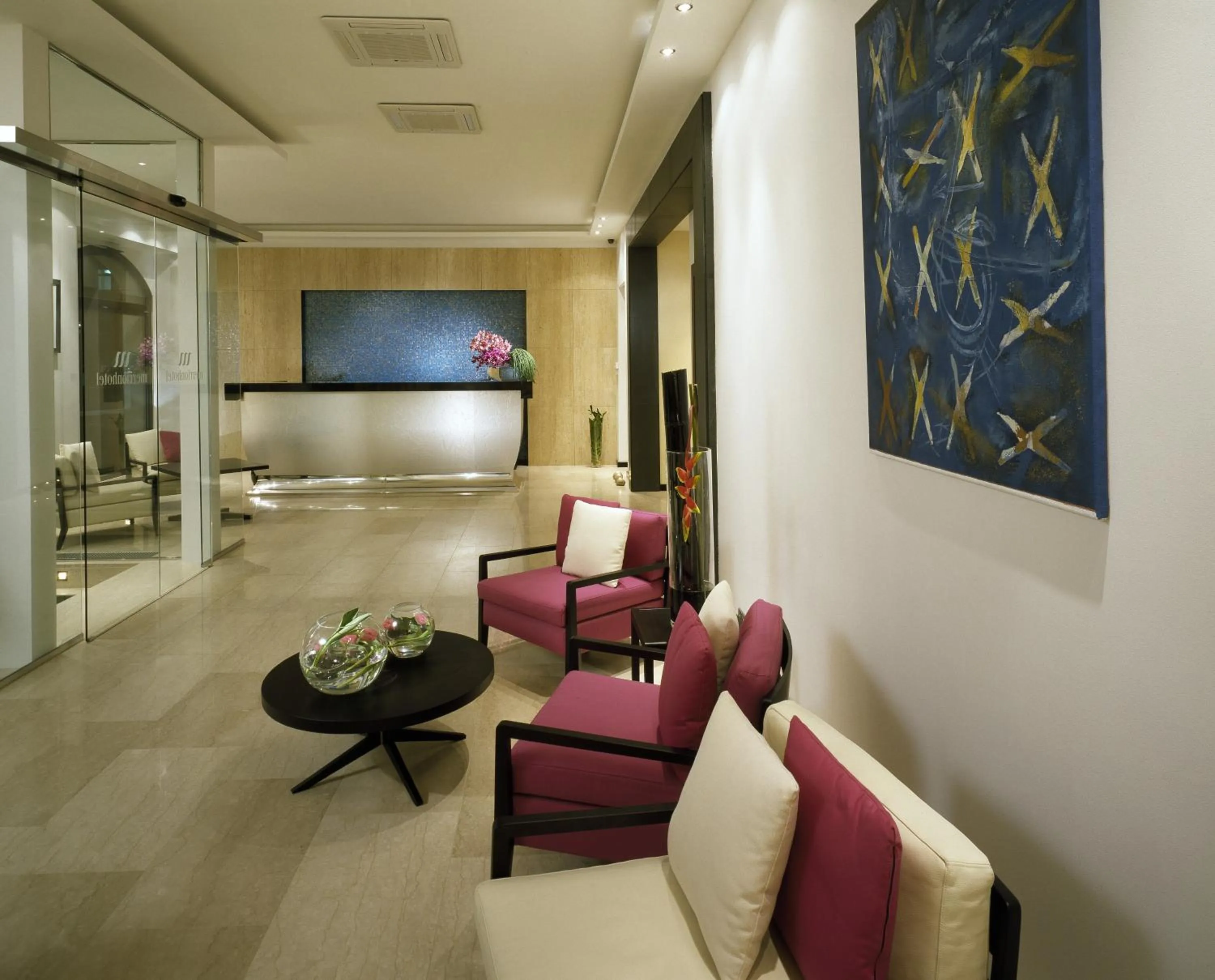Lobby or reception in Design Merrion Hotel