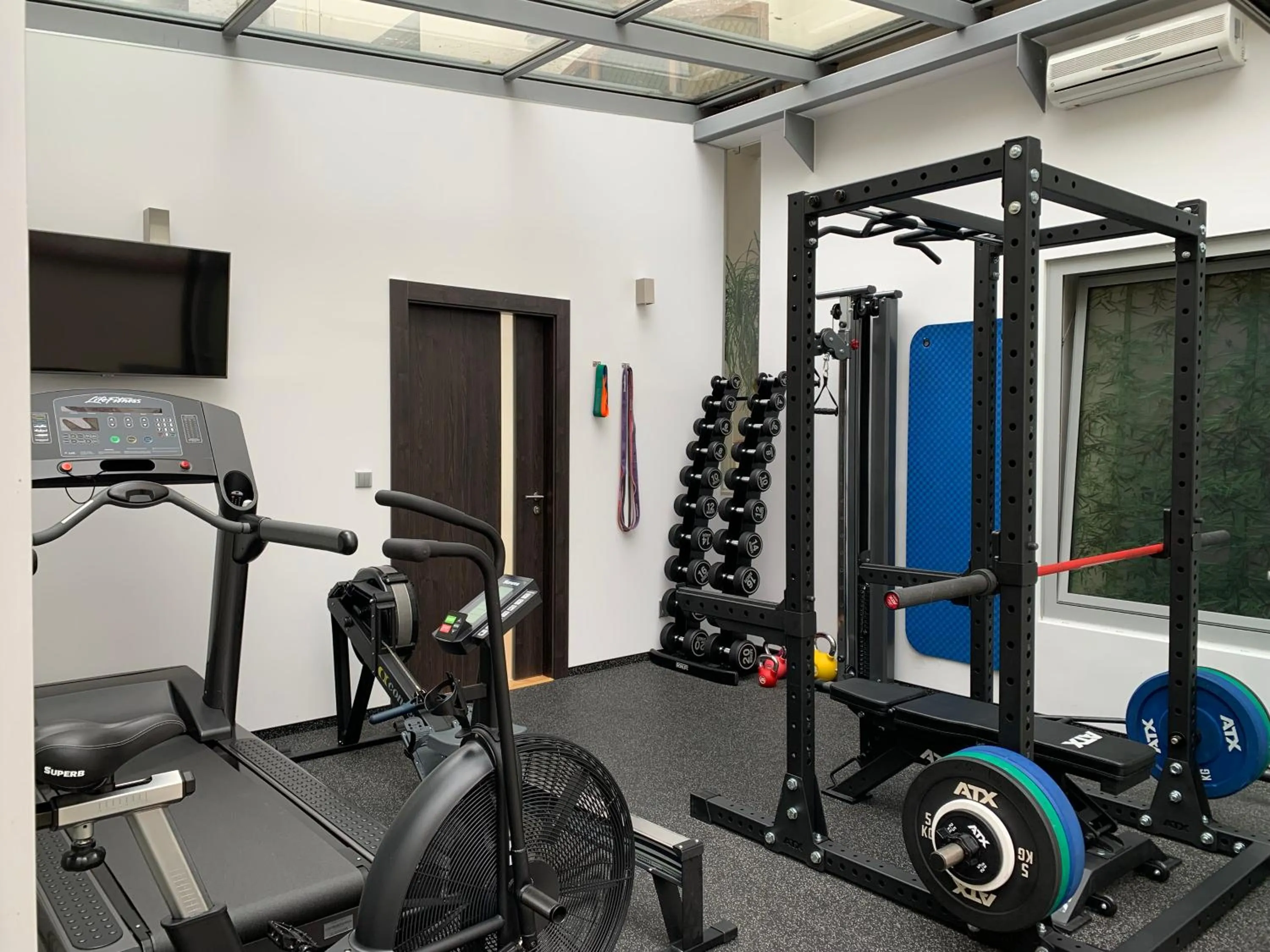 Fitness centre/facilities in Design Merrion Hotel