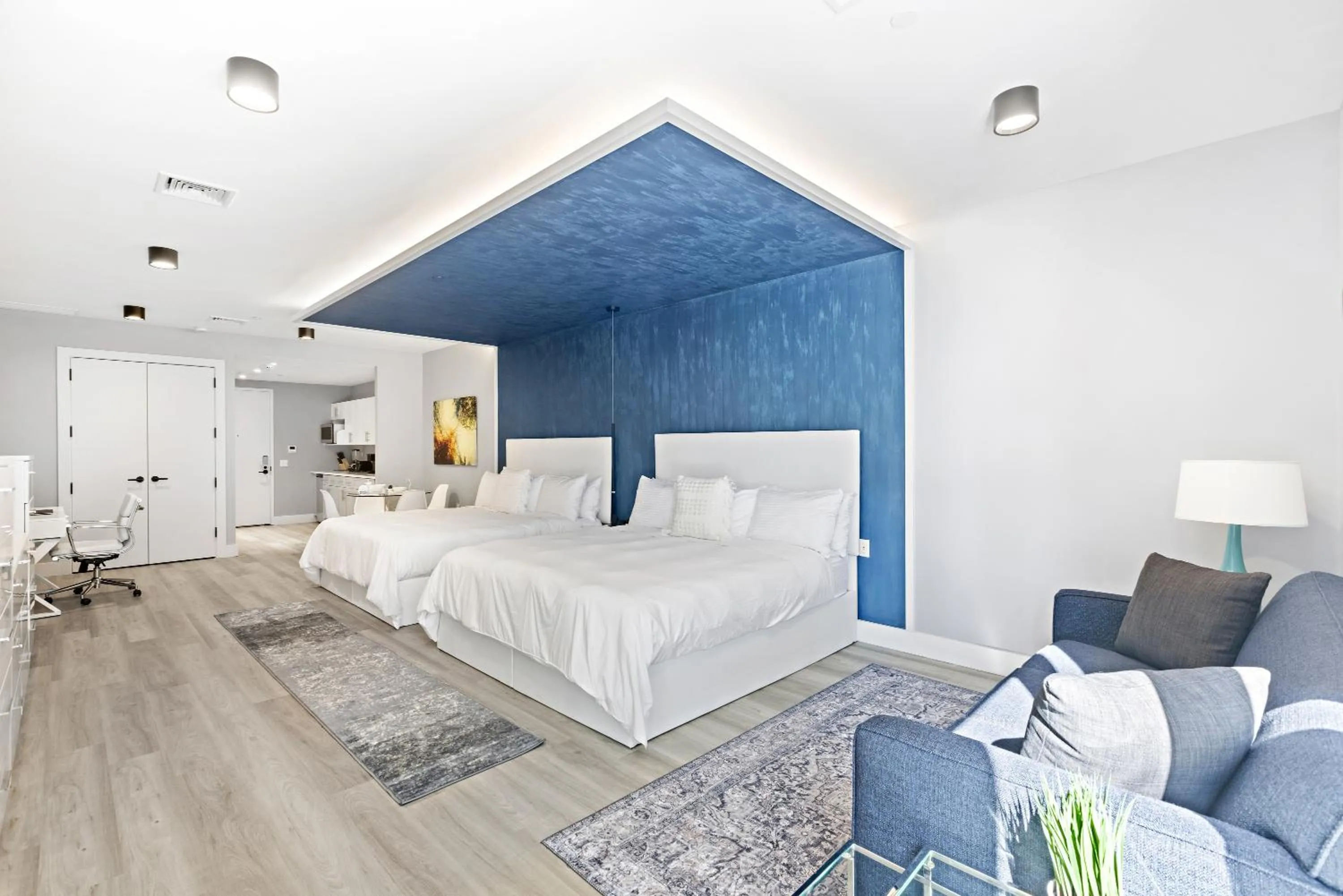 Bed in Global Luxury Suites at The Arches