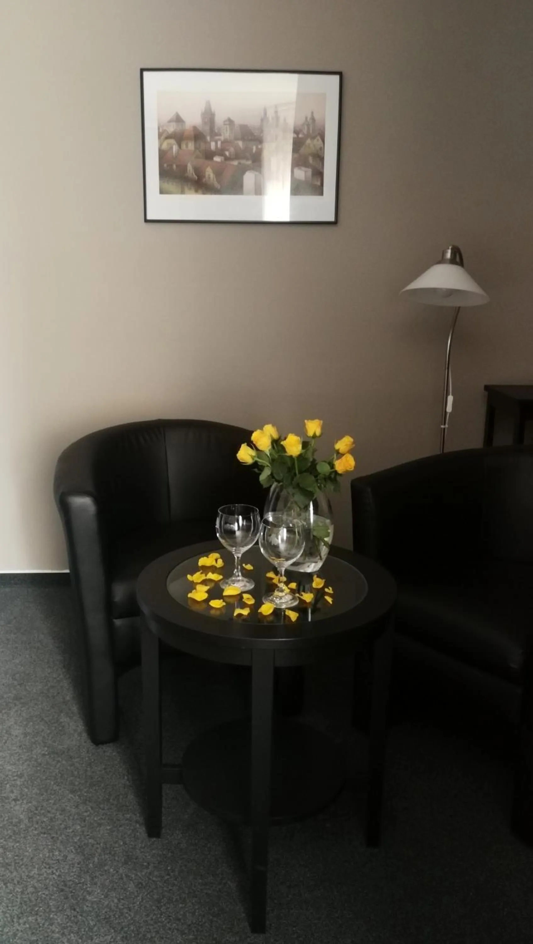 Property building in Hotel Tulipan Pruhonice