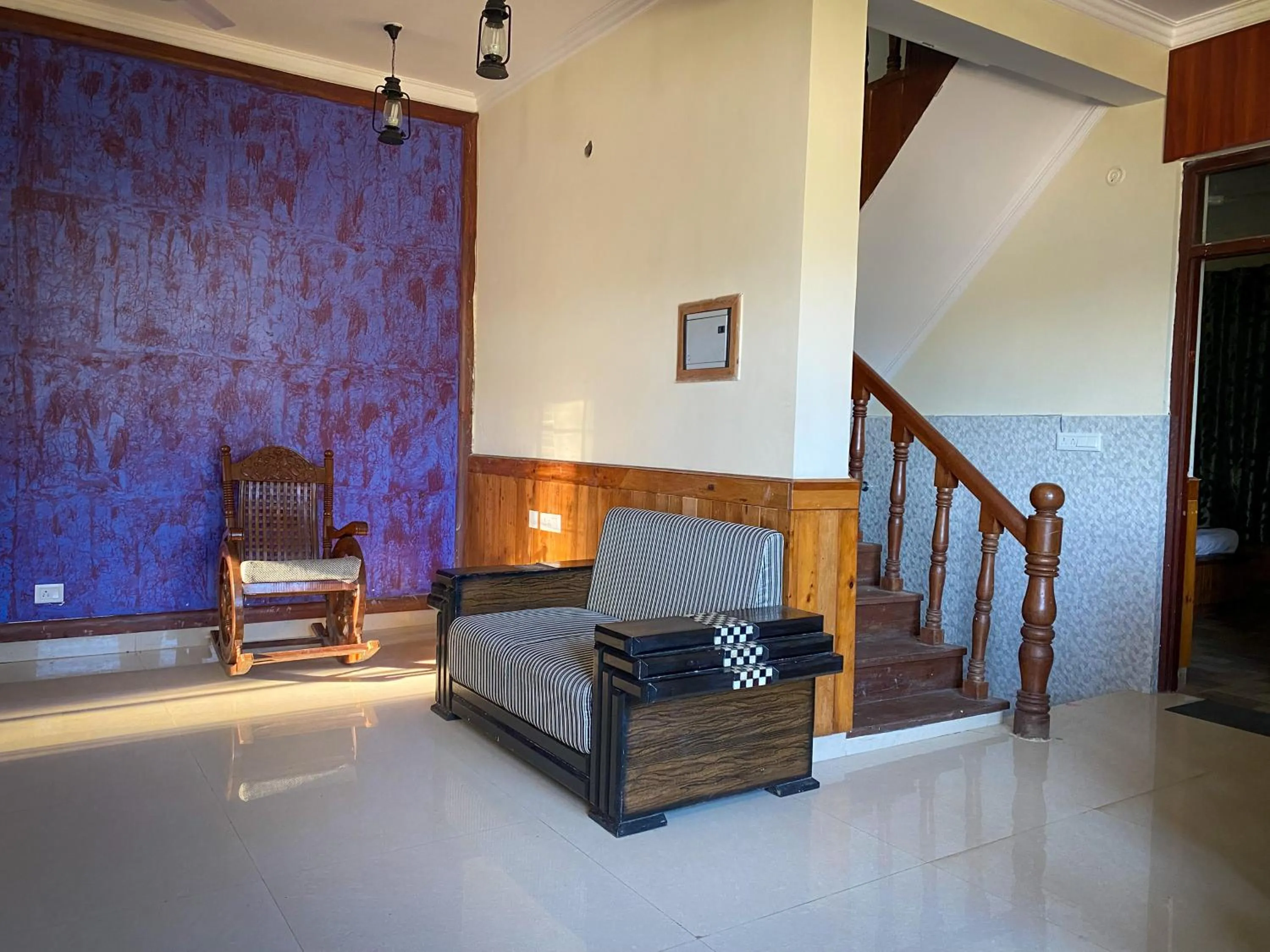 Seating area in The Canadian Woods Resort