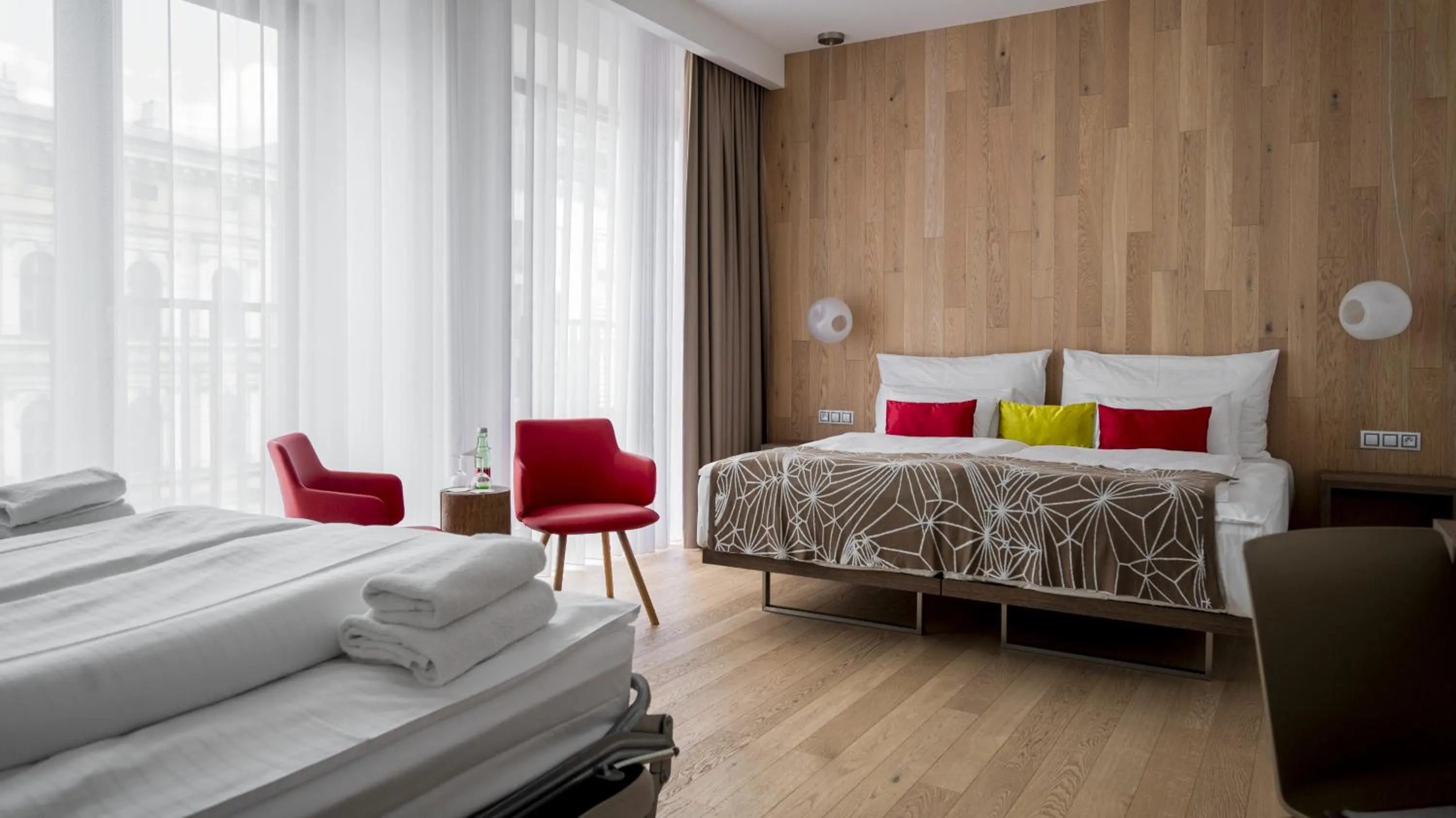 Bed in Hotel Passage