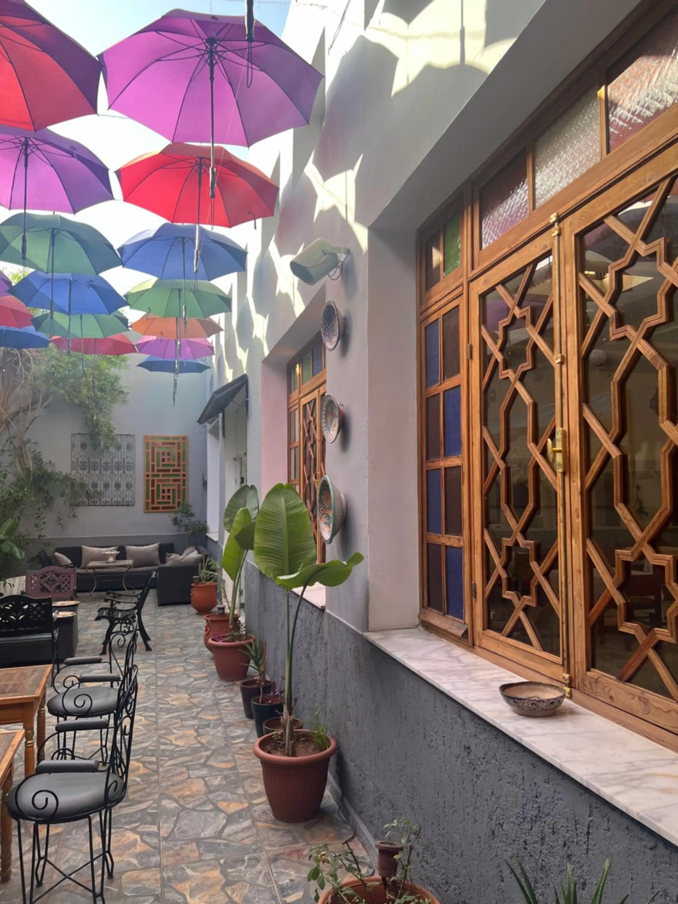 Patio in Amor Hotel