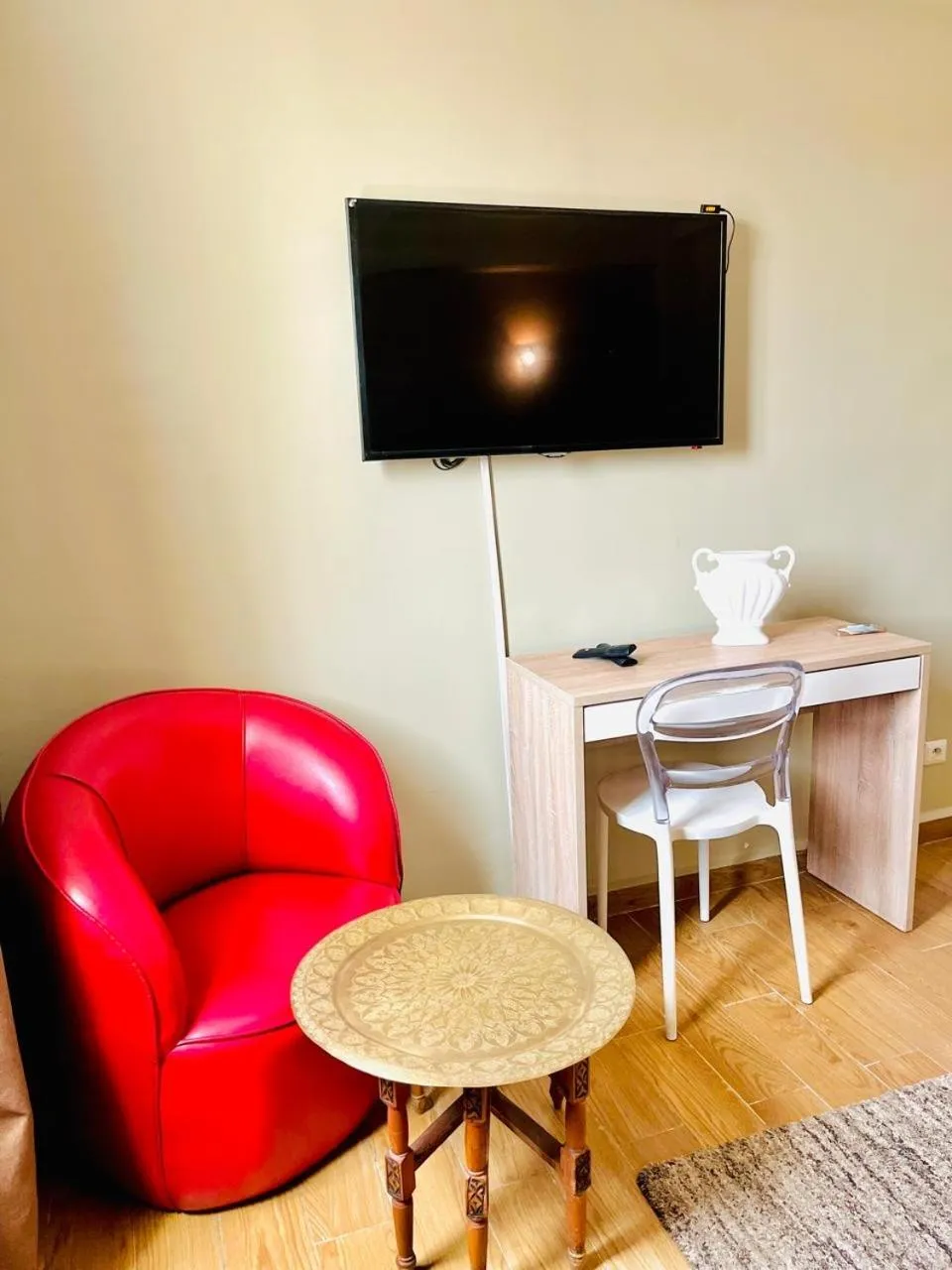 Seating area in Amor Hotel