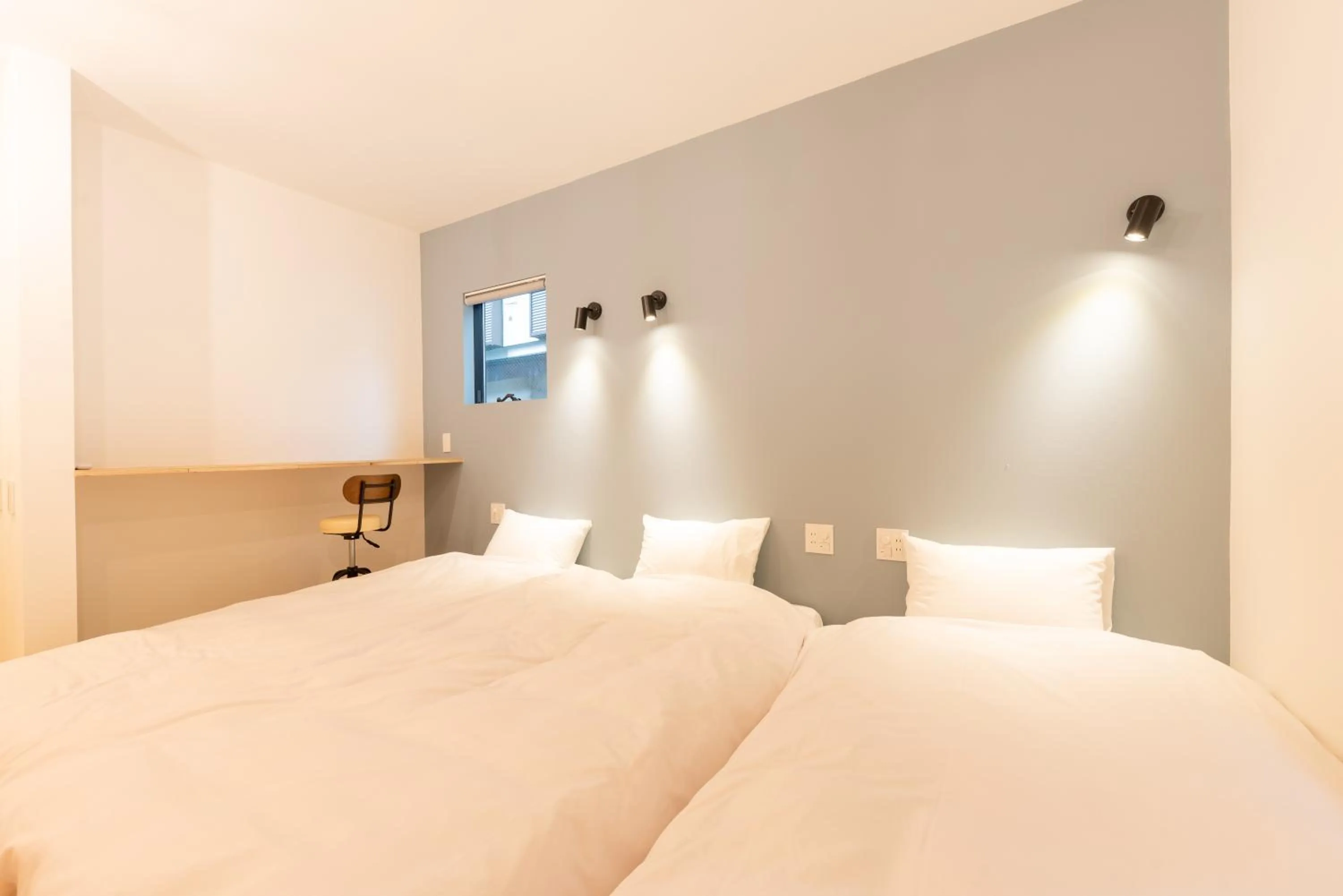 Bedroom, Bed in 強羅base A棟 - GORA Base A