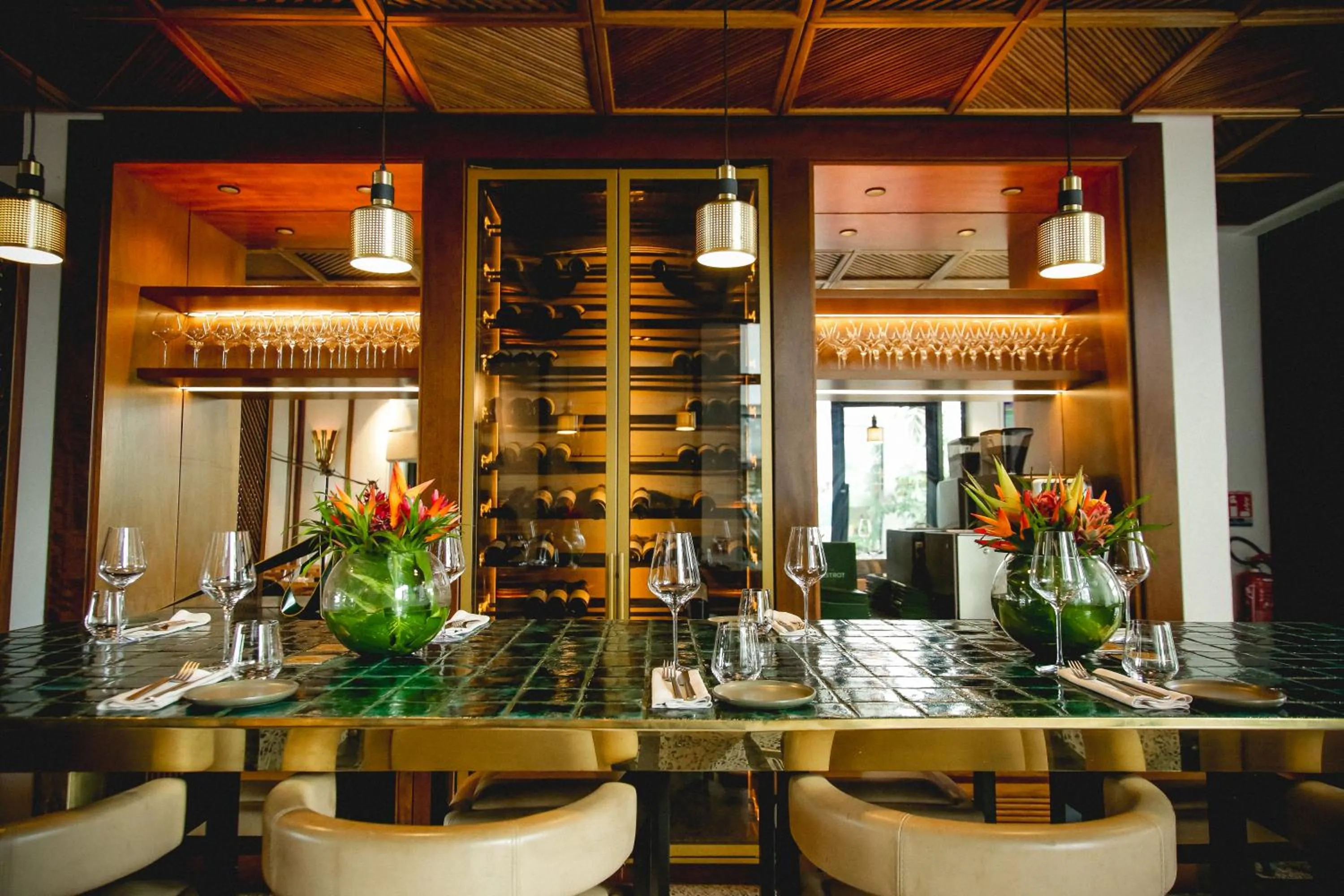 Restaurant/places to eat in La Maison Palmier Abidjan, a Member of Design Hotels