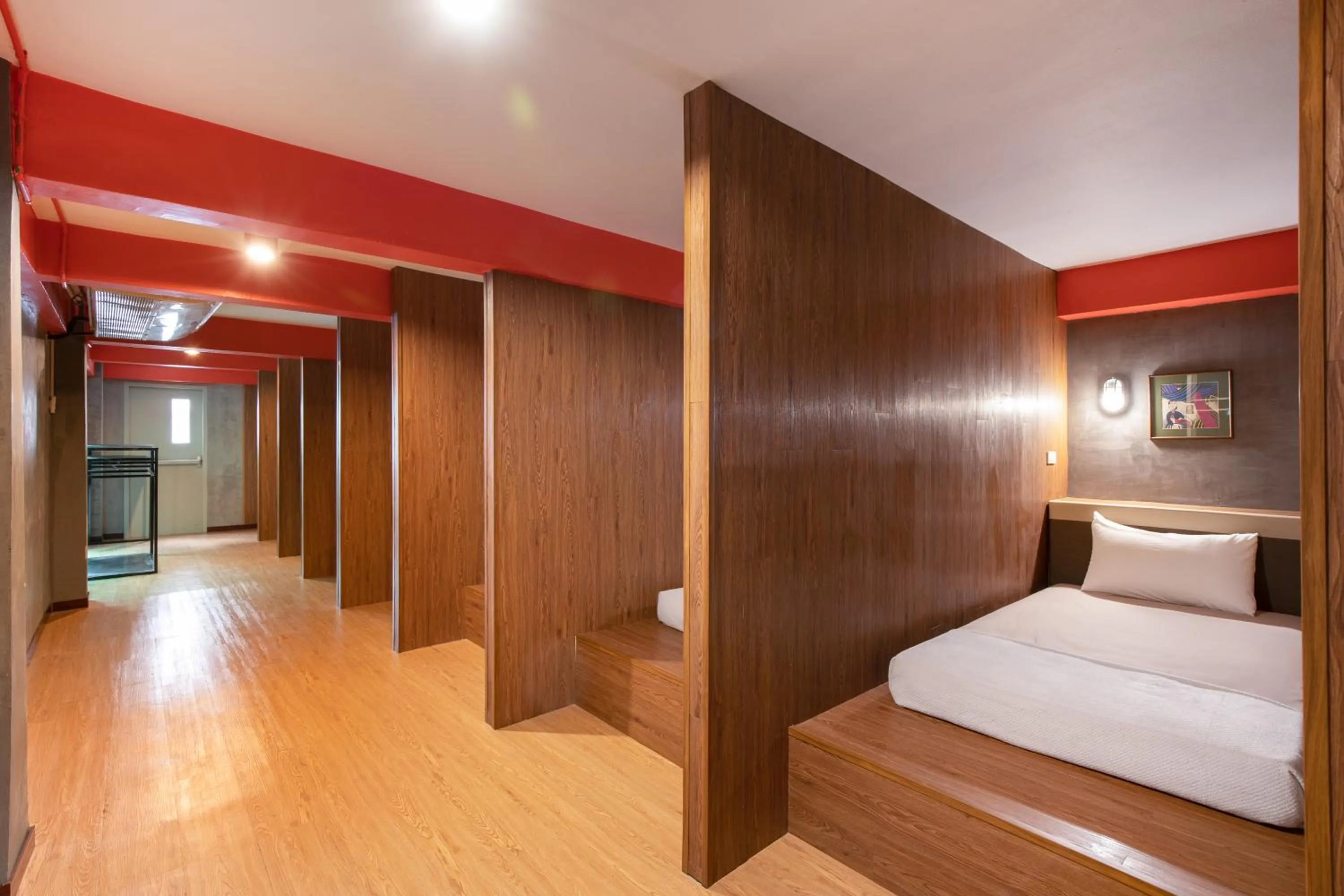 Bed in Buri Hostel Bangkok