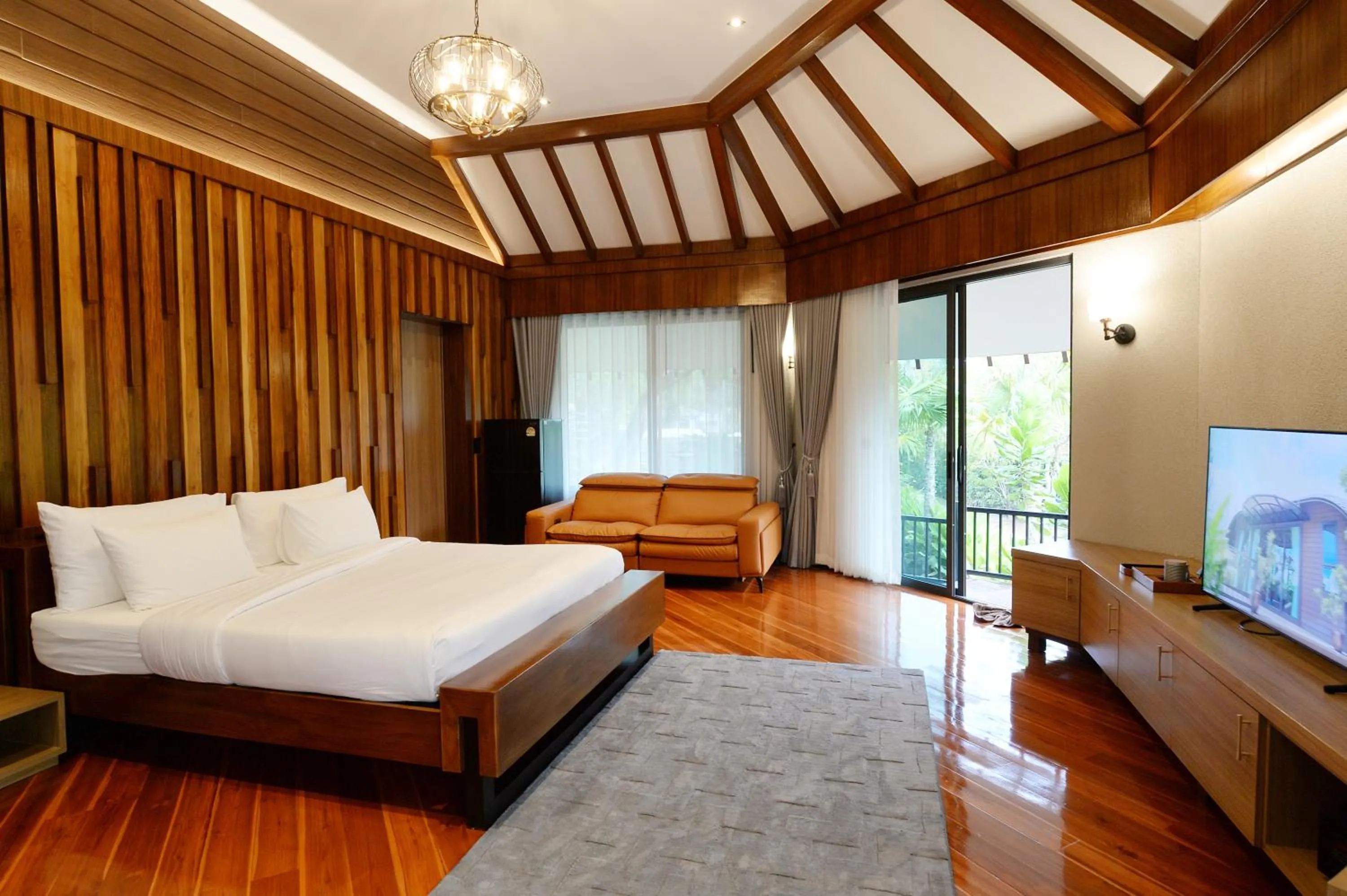 Bed in The Hidden Village, Khao Yai