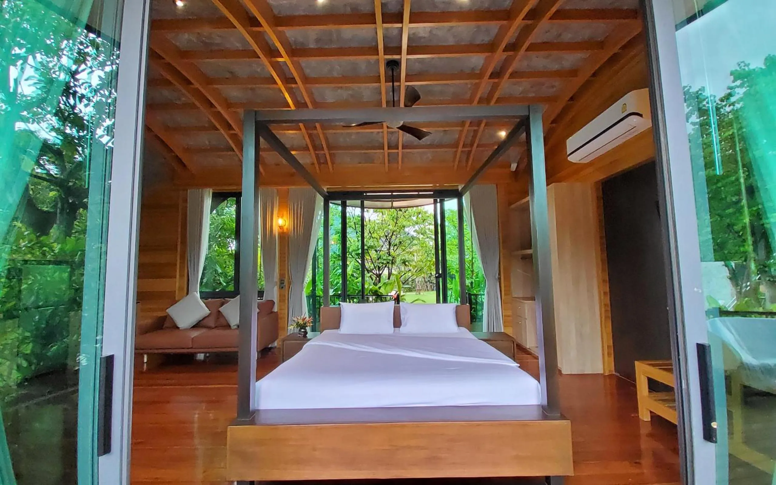 Bed in The Hidden Village, Khao Yai