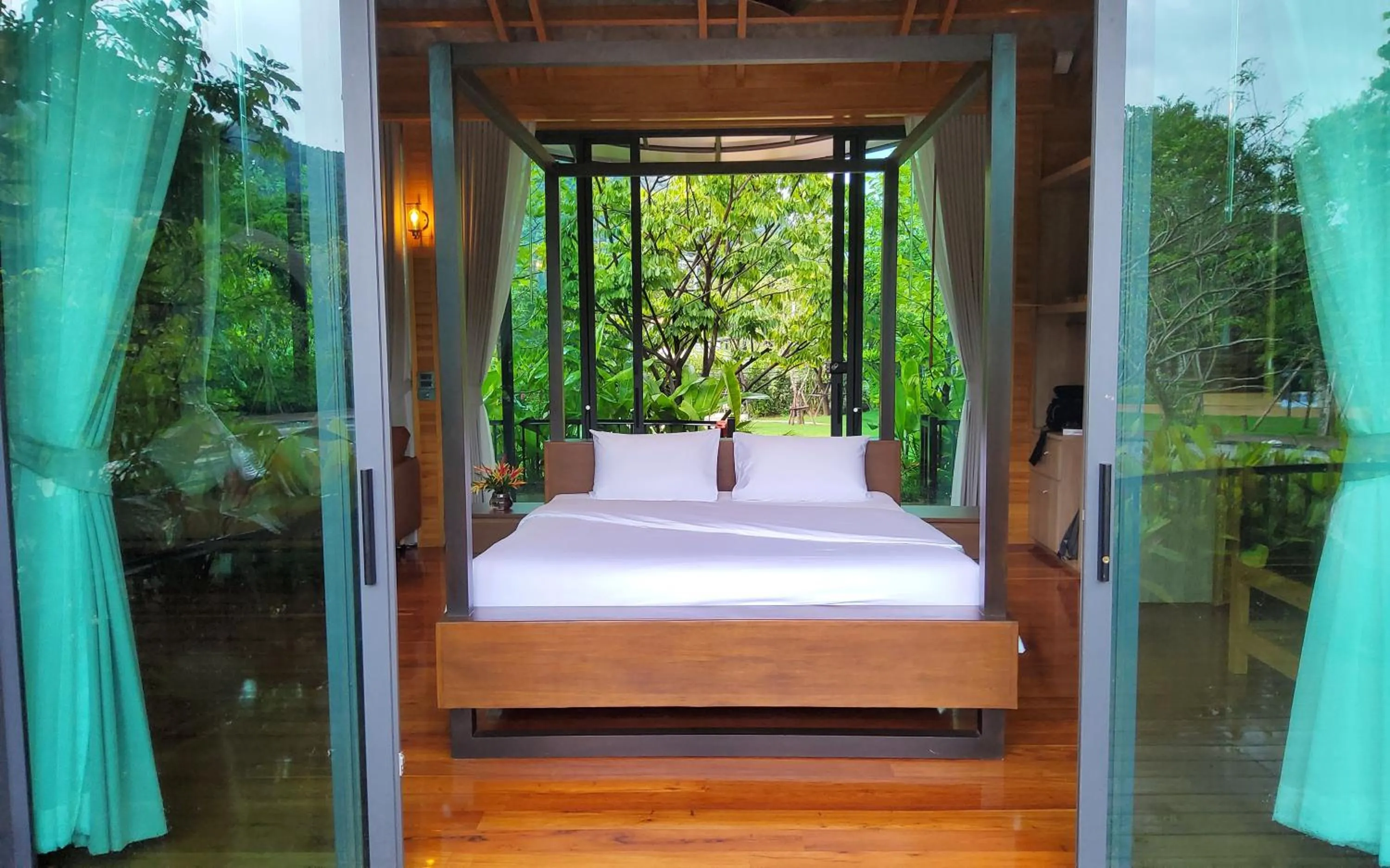 Bed in The Hidden Village, Khao Yai